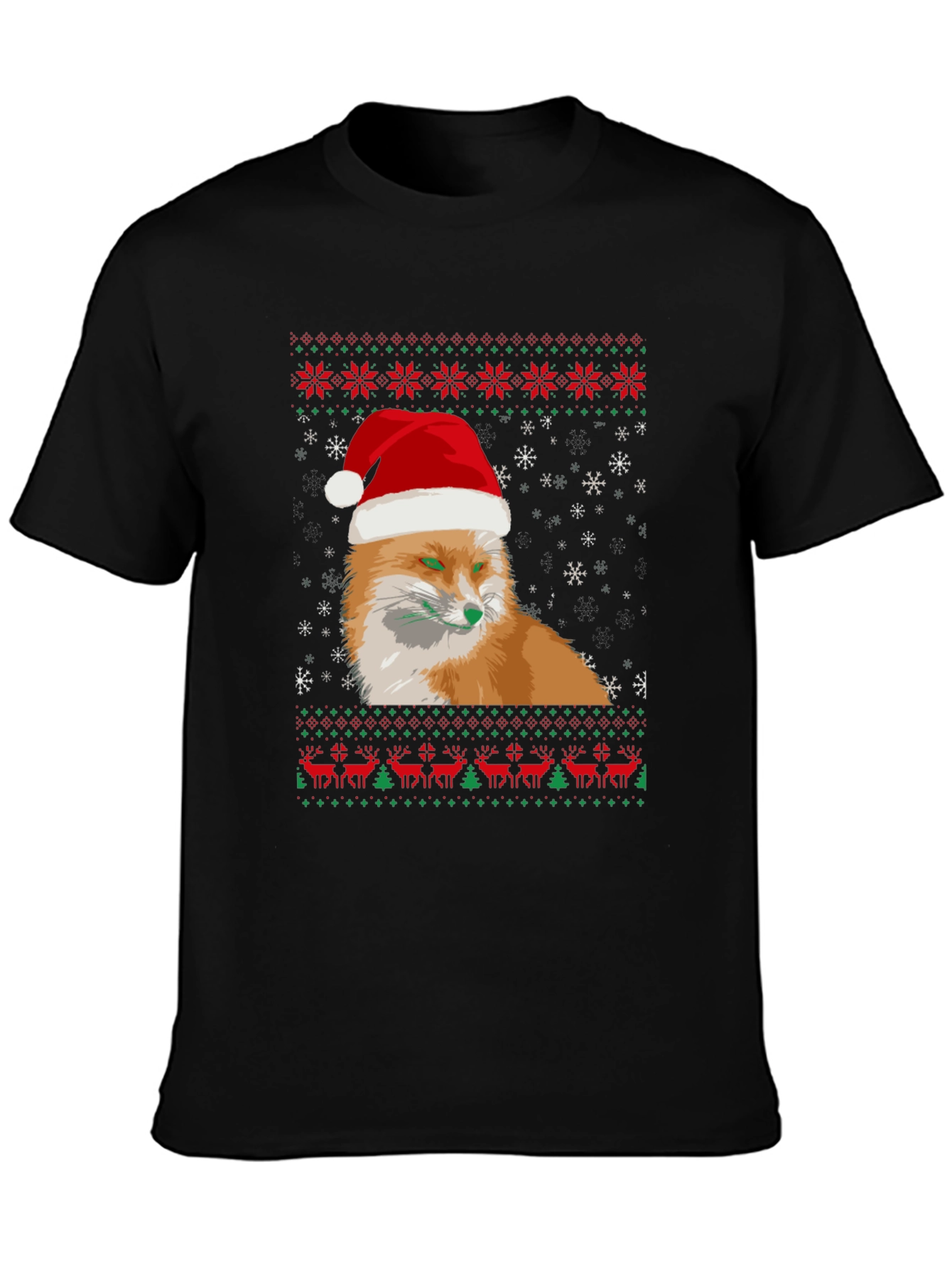 Festive Fox Christmas T-Shirt