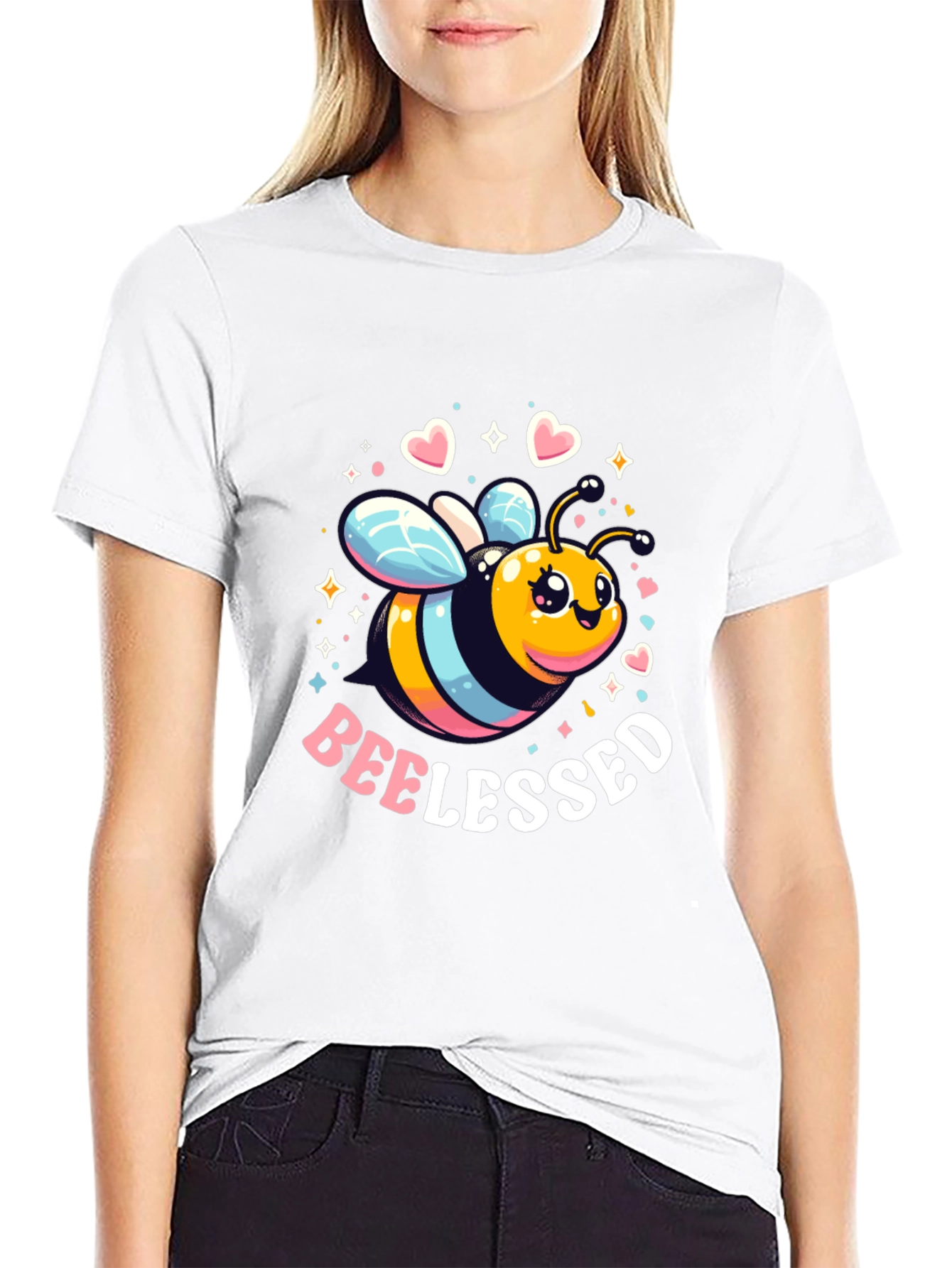 Bee-Lessed Graphic T-Shirt