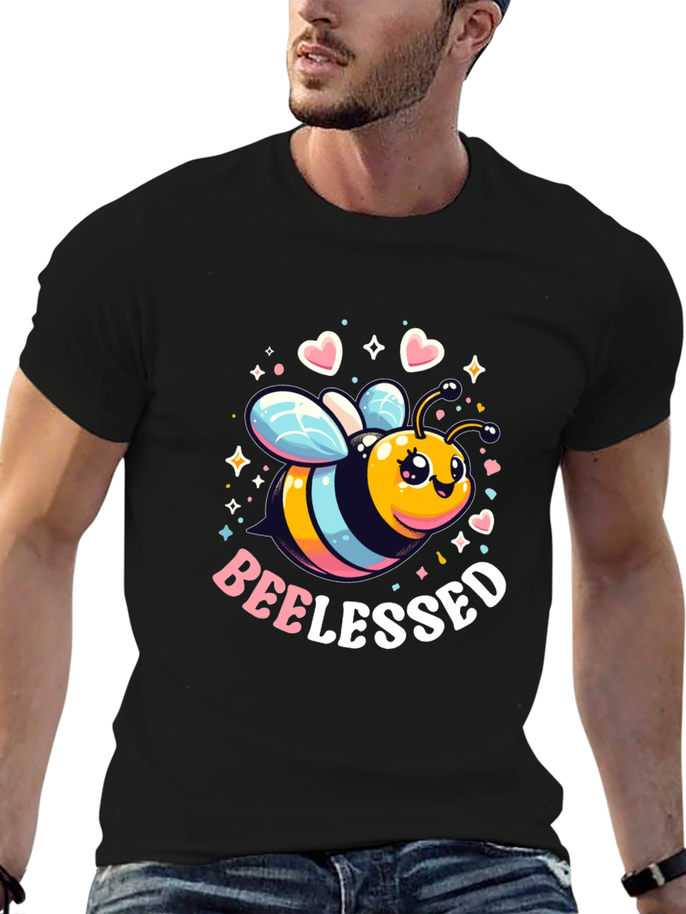 Bee-Lessed Graphic T-Shirt