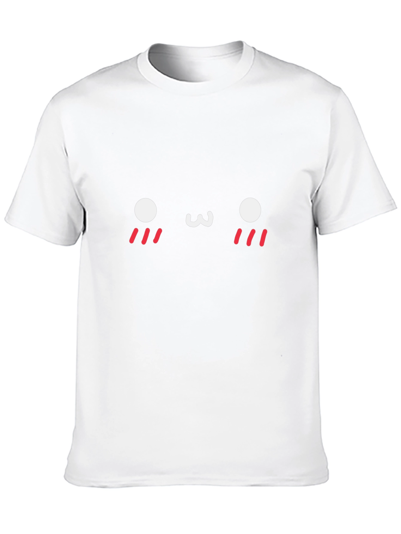 Kawaii Face Black T-Shirt
