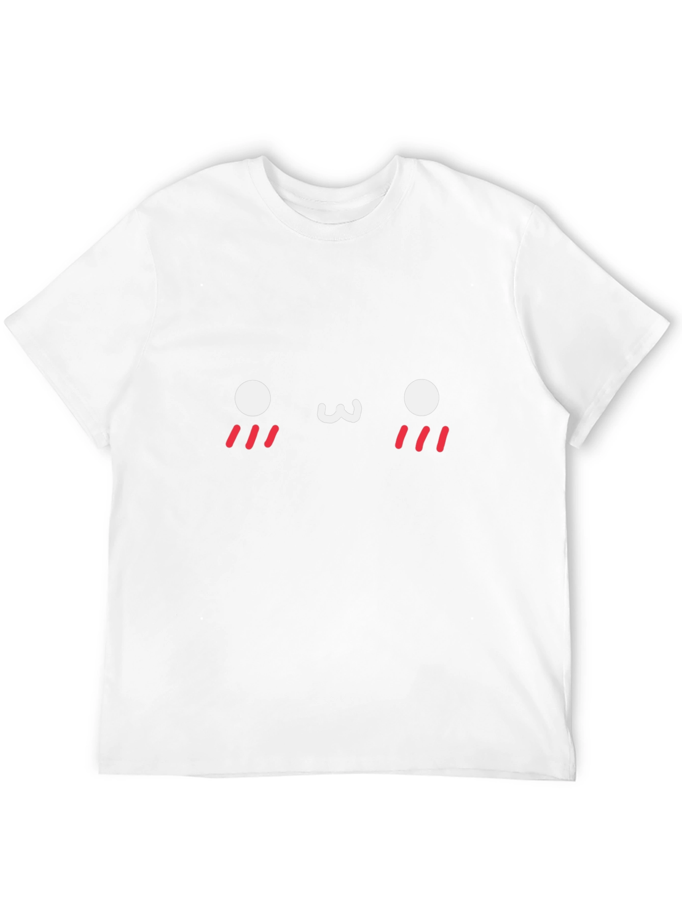Kawaii Face Black T-Shirt