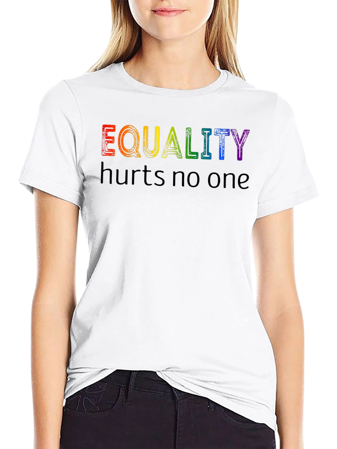 Equality Hurts No One Rainbow Pride T-Shirt