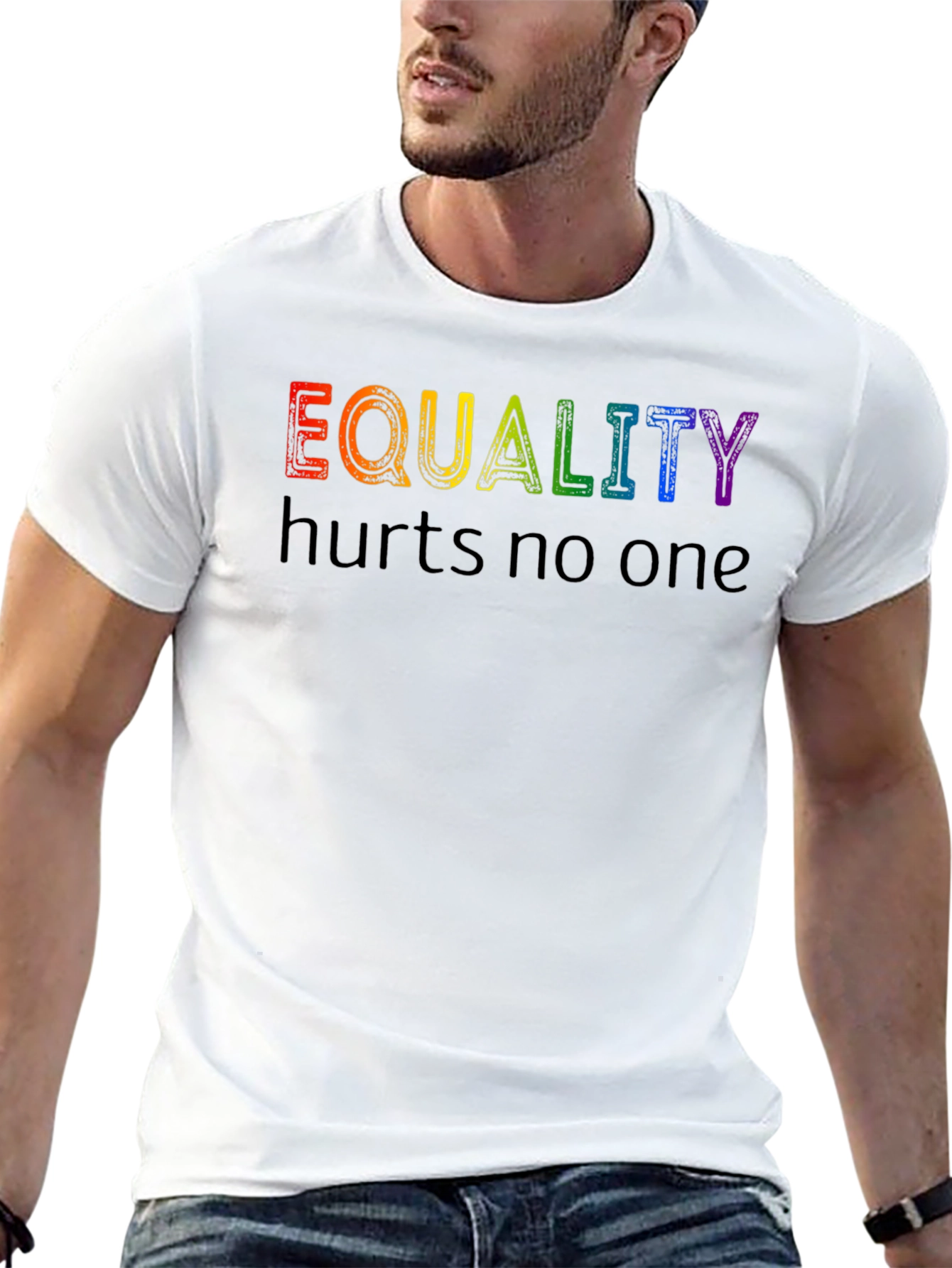 Equality Hurts No One Rainbow Pride T-Shirt