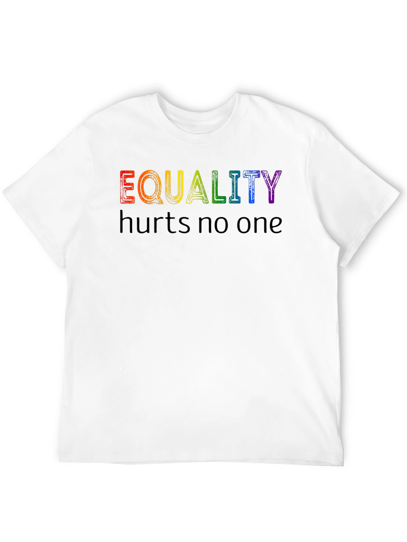 Equality Hurts No One Rainbow Pride T-Shirt