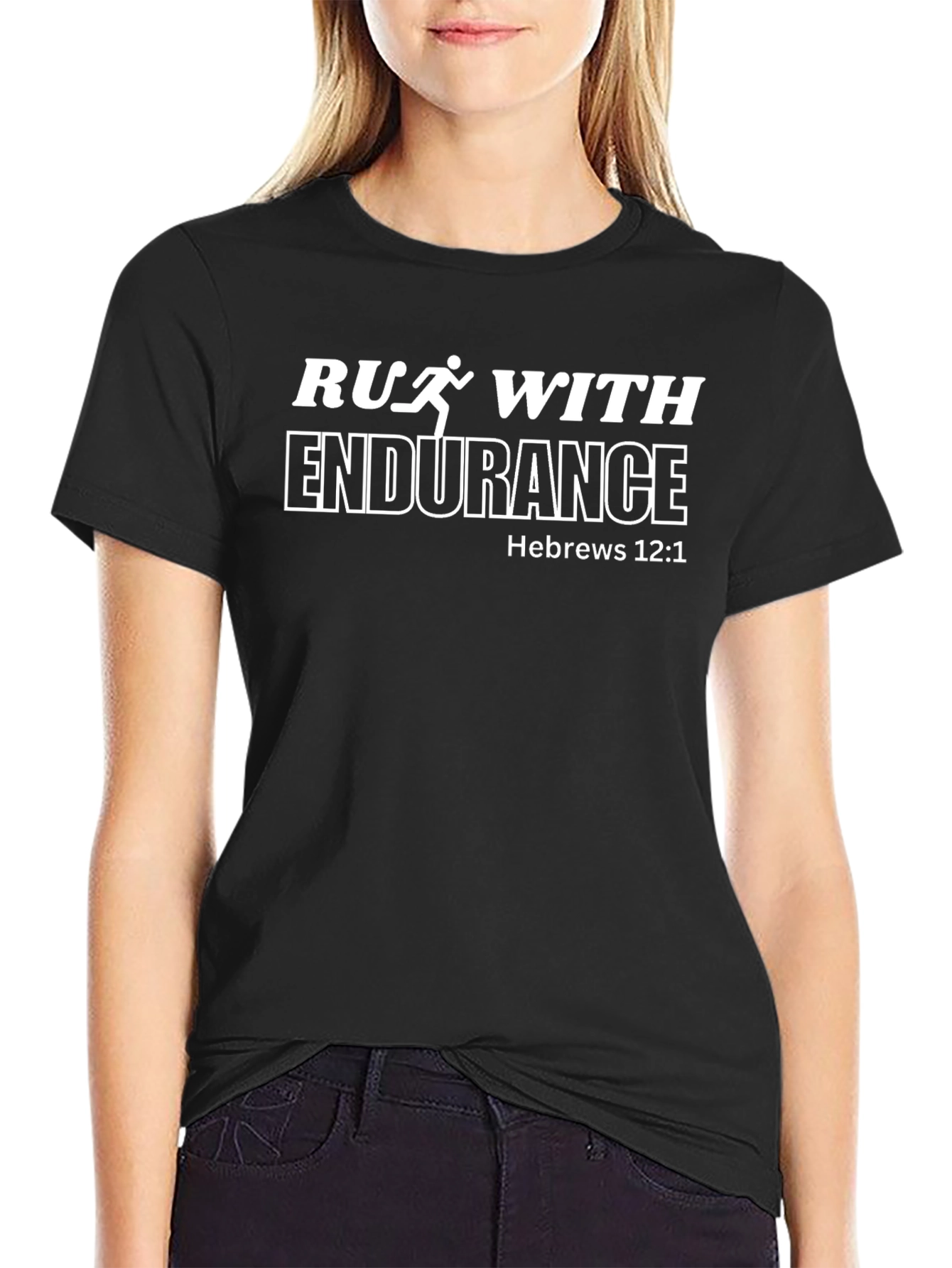 Run with Endurance Christian T-Shirt