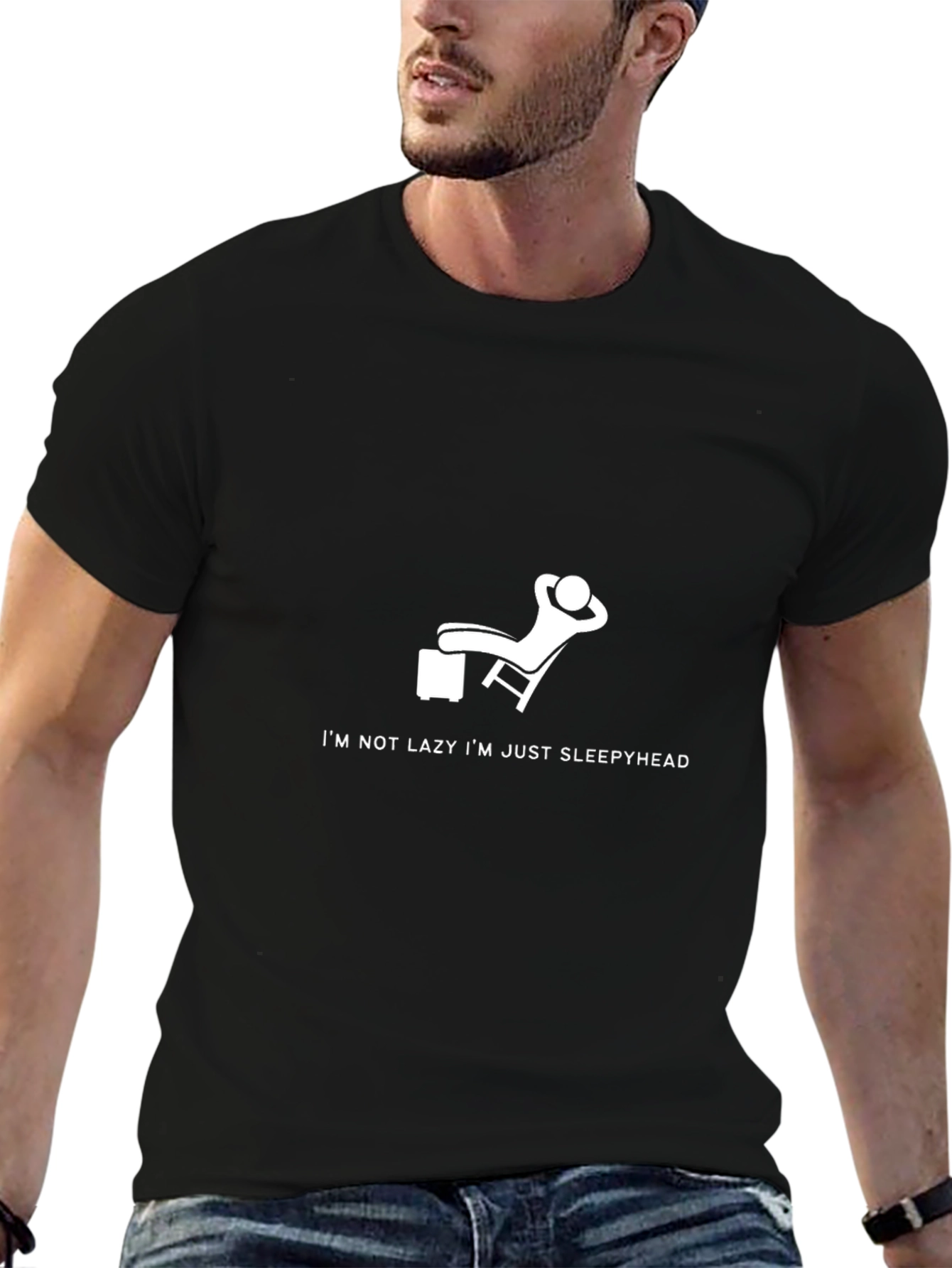 Lazy Sleepyhead Graphic T-Shirt