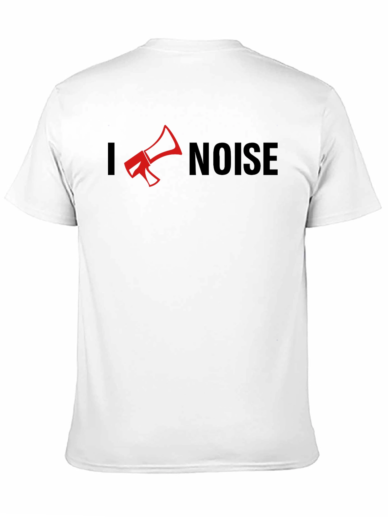 I Love Noise T-Shirt - Funny Megaphone Design