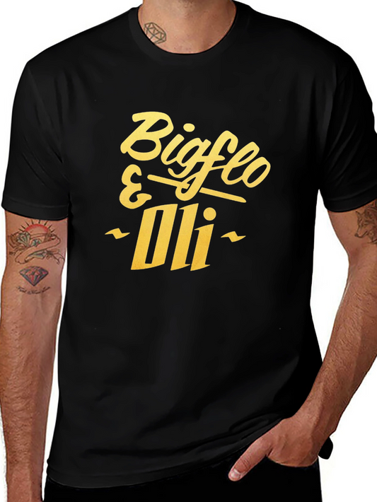 Bigflo & Oli Black Graphic T-Shirt