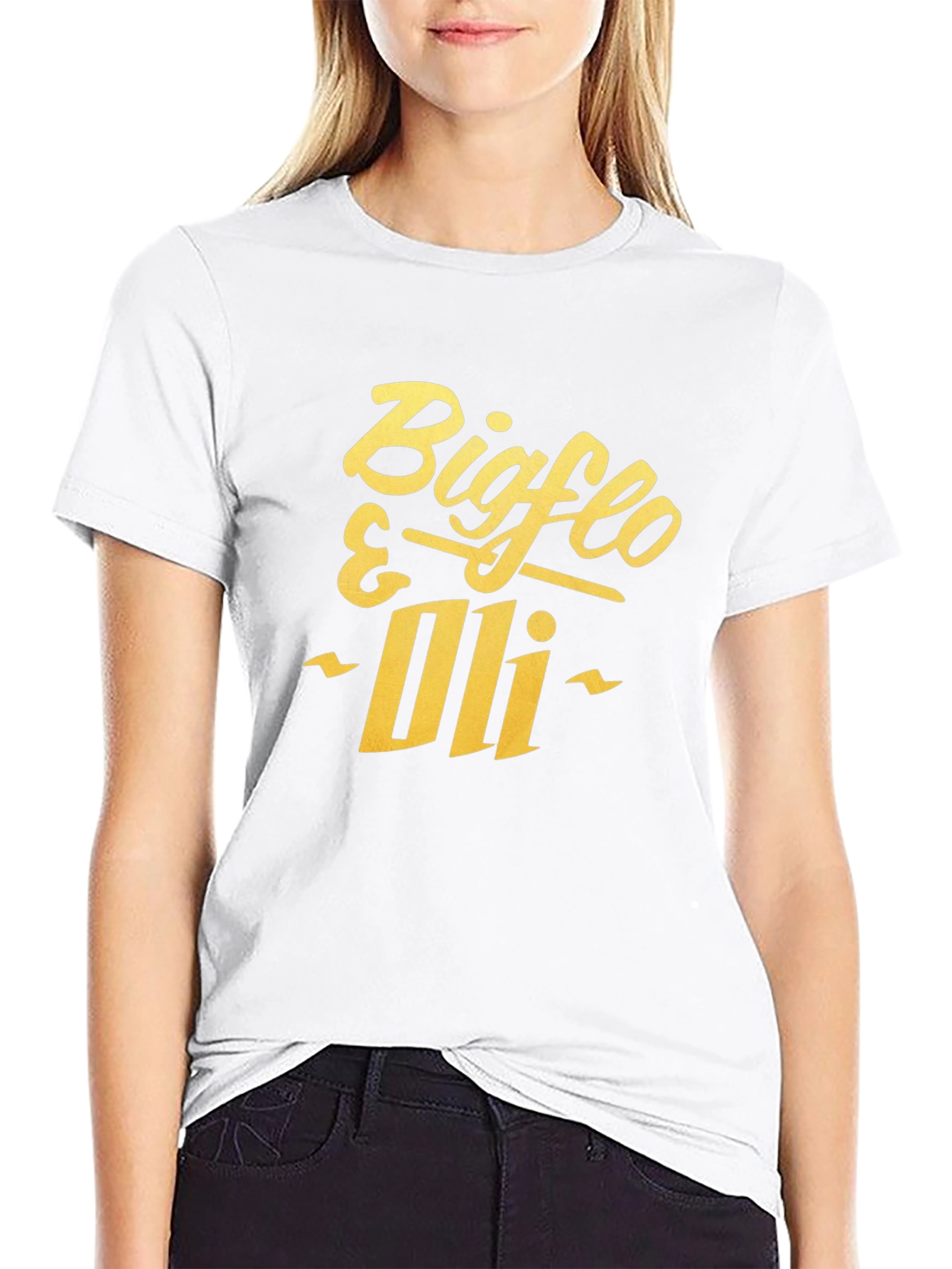 Bigflo & Oli Black Graphic T-Shirt