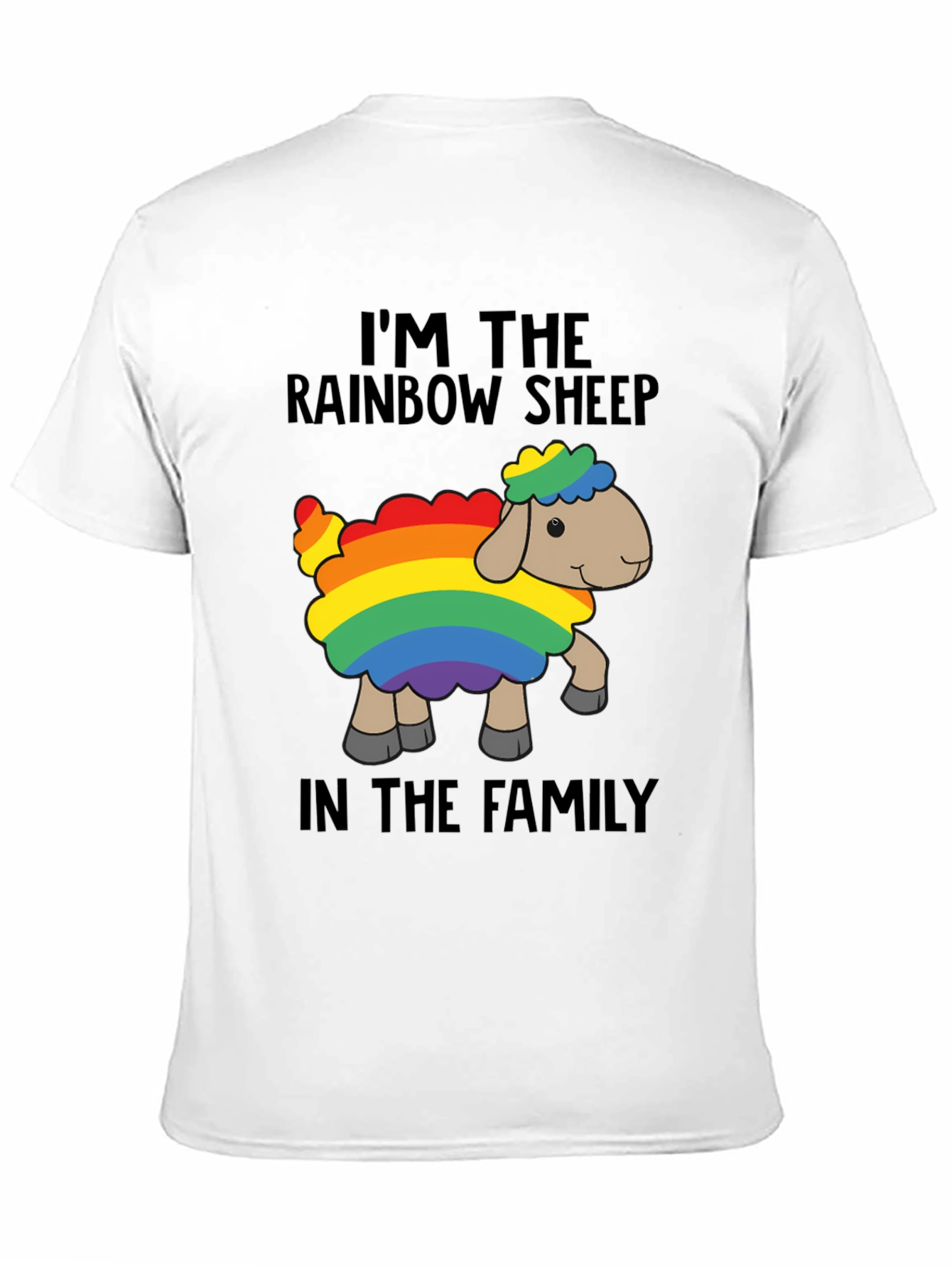 Rainbow Sheep T-Shirt - Pride Family Tee