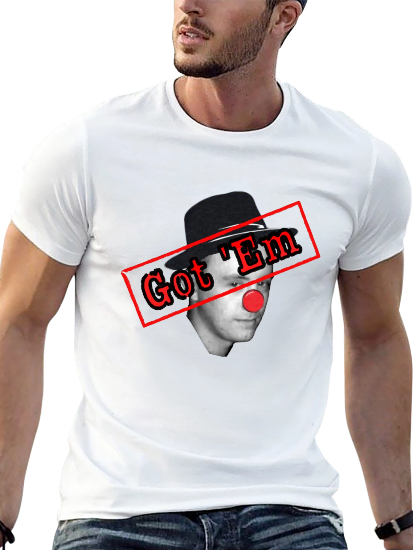 Got Em Clown T-Shirt - Funny Joke Tee