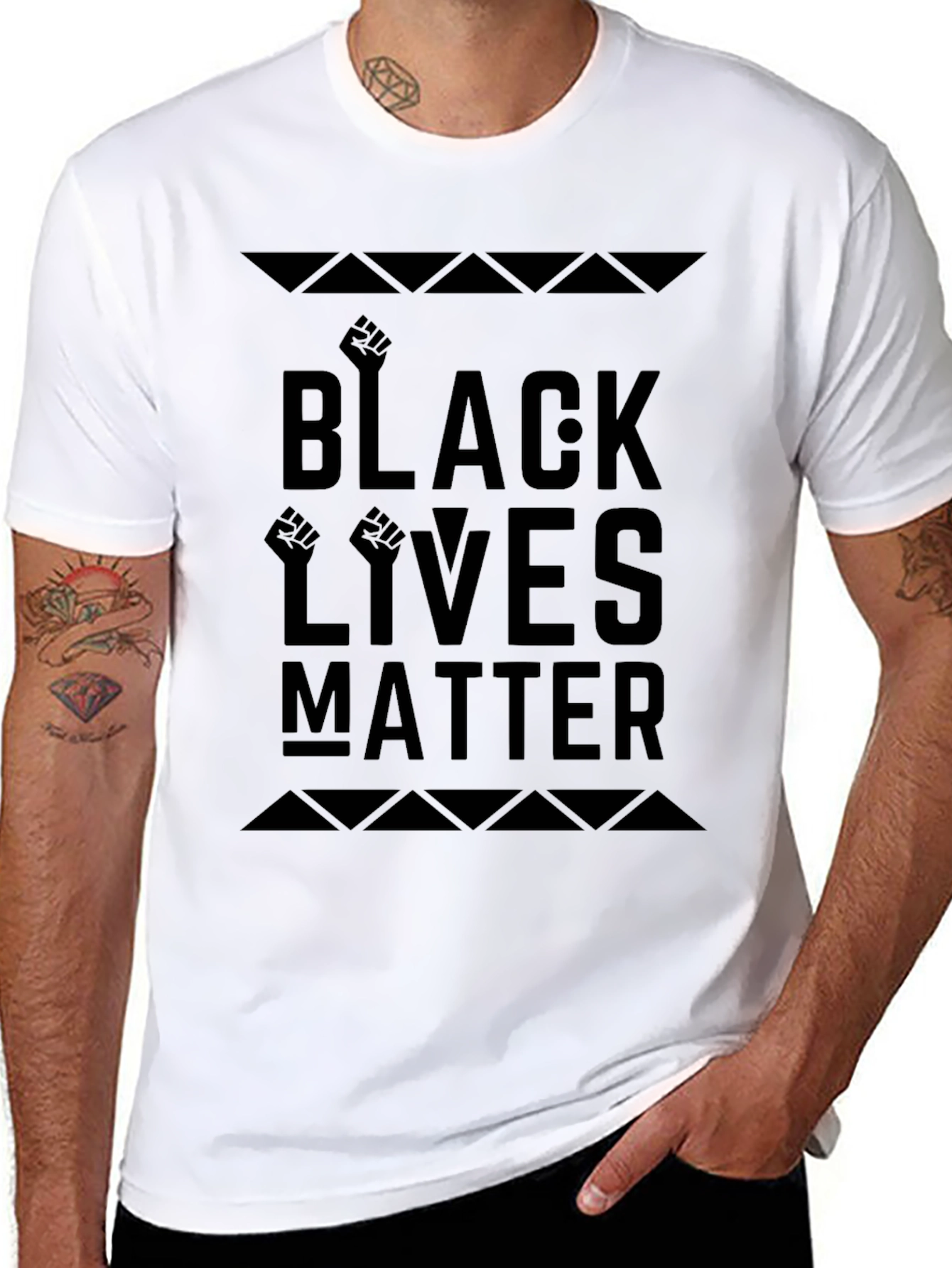 Black Lives Matter Graphic Tee - Black