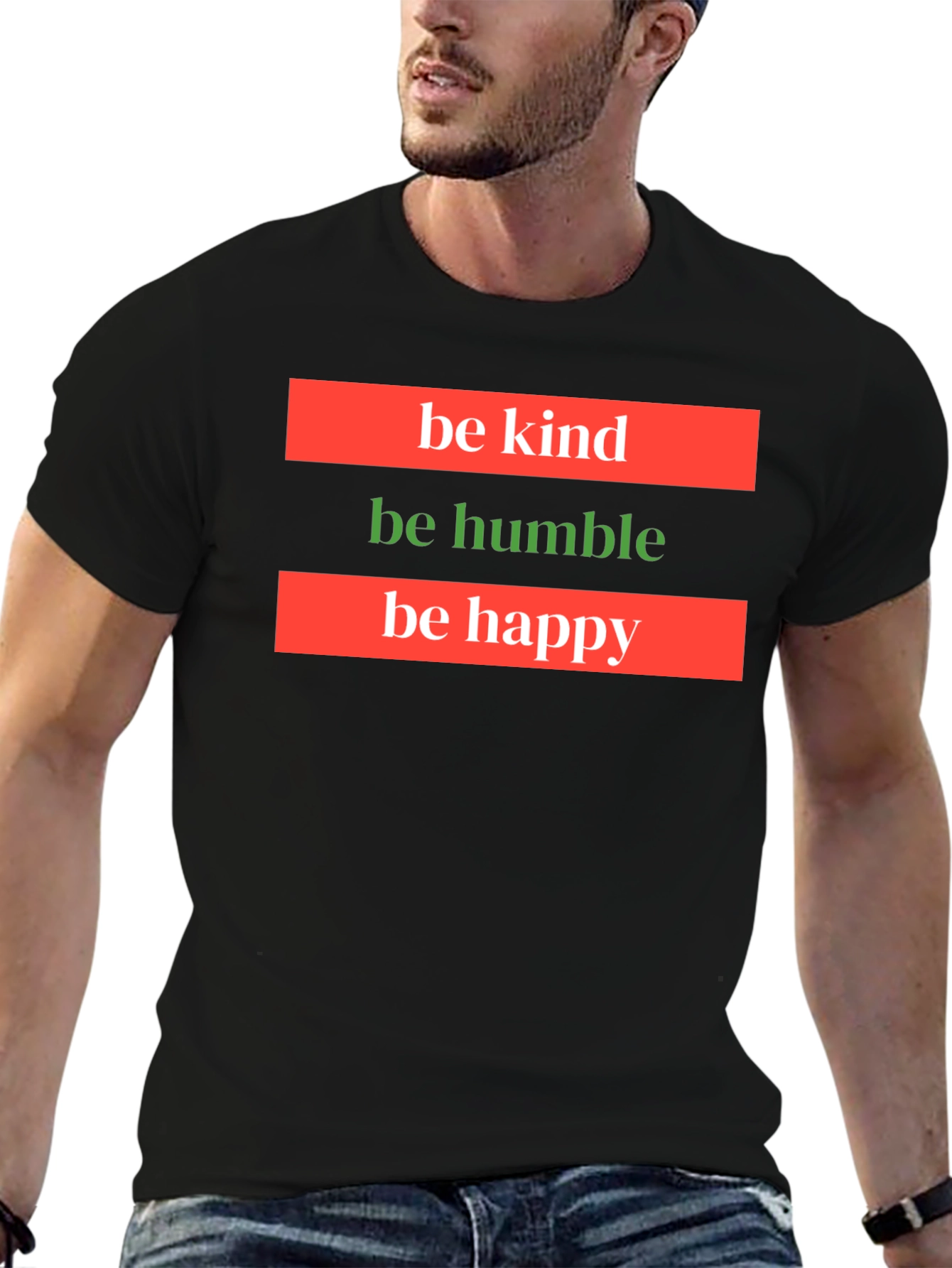 Kind Humble Happy Graphic Tee