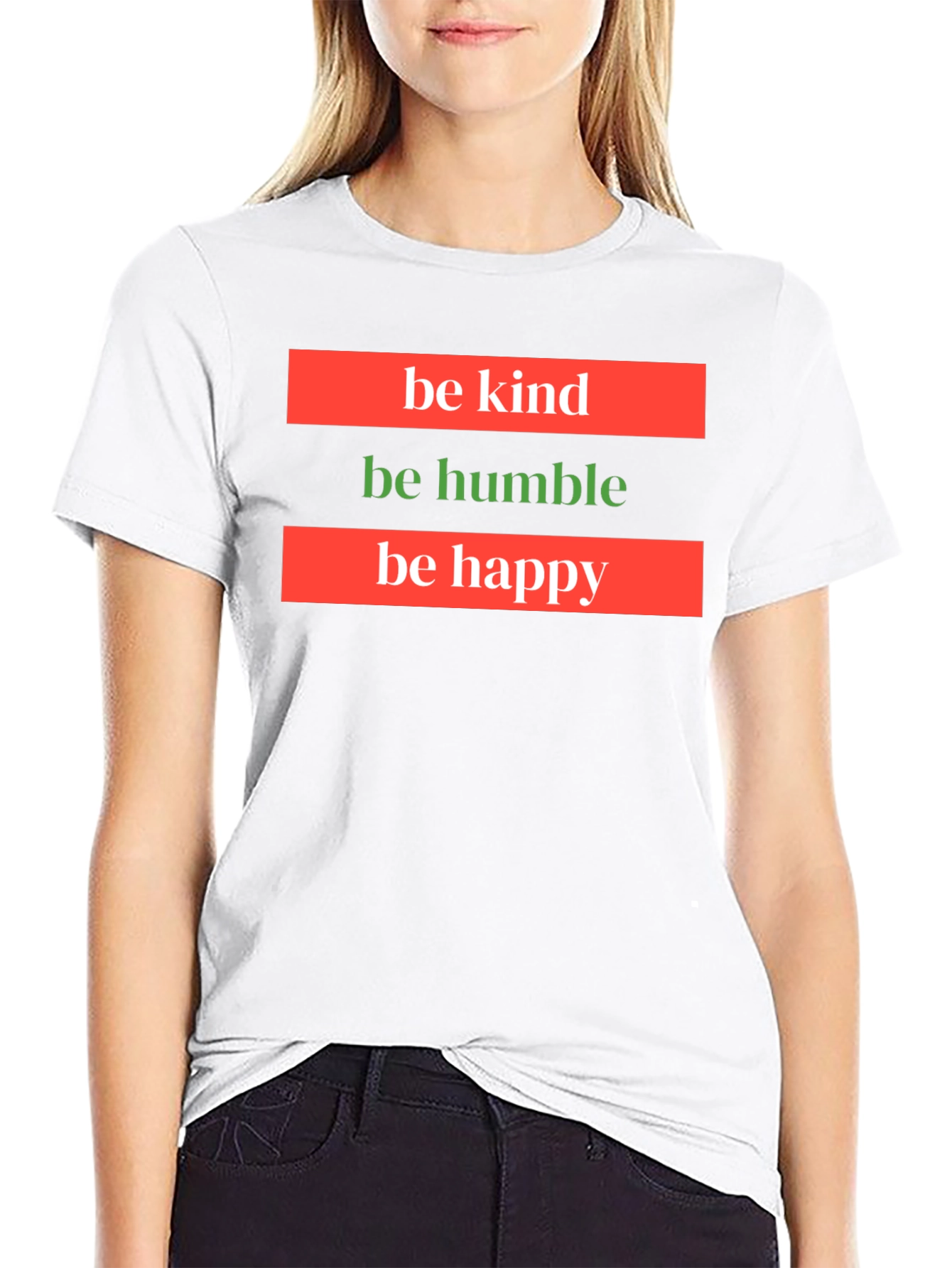 Kind Humble Happy Graphic Tee