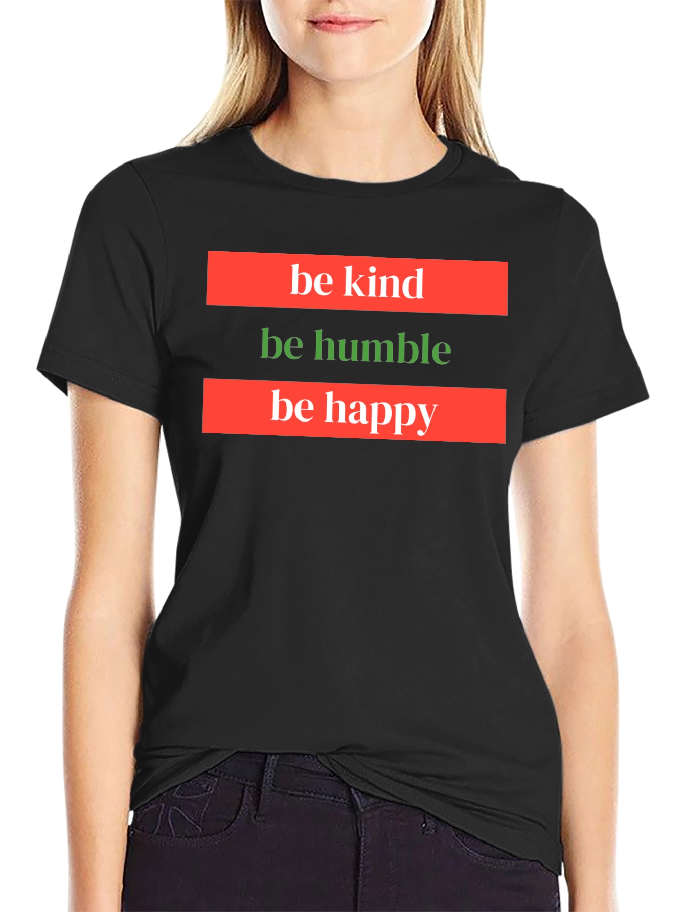 Kind Humble Happy Graphic Tee