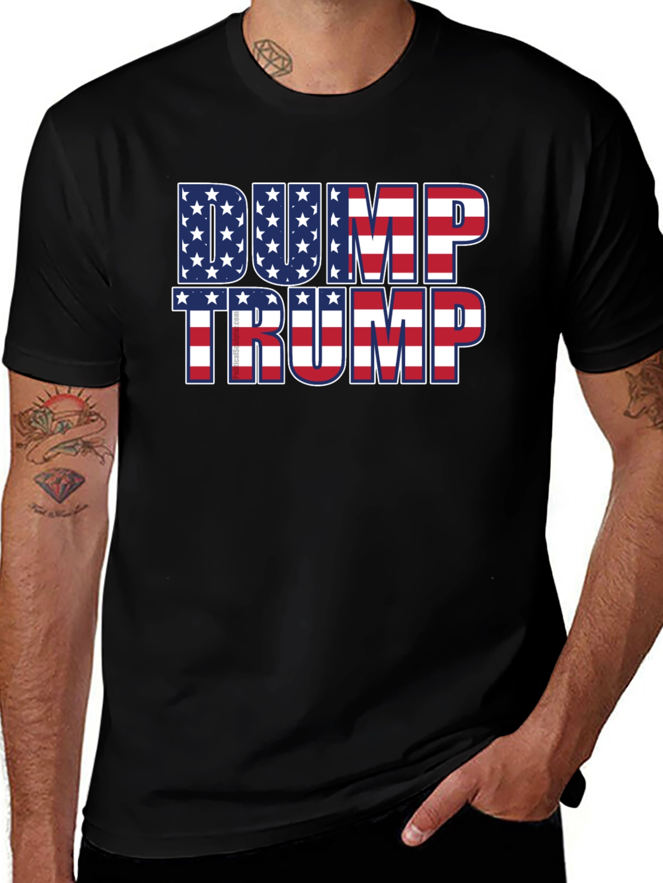 Dump Trump Patriotic T-Shirt