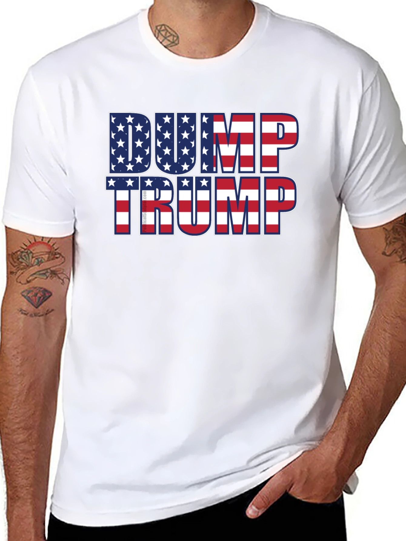 Dump Trump Patriotic T-Shirt