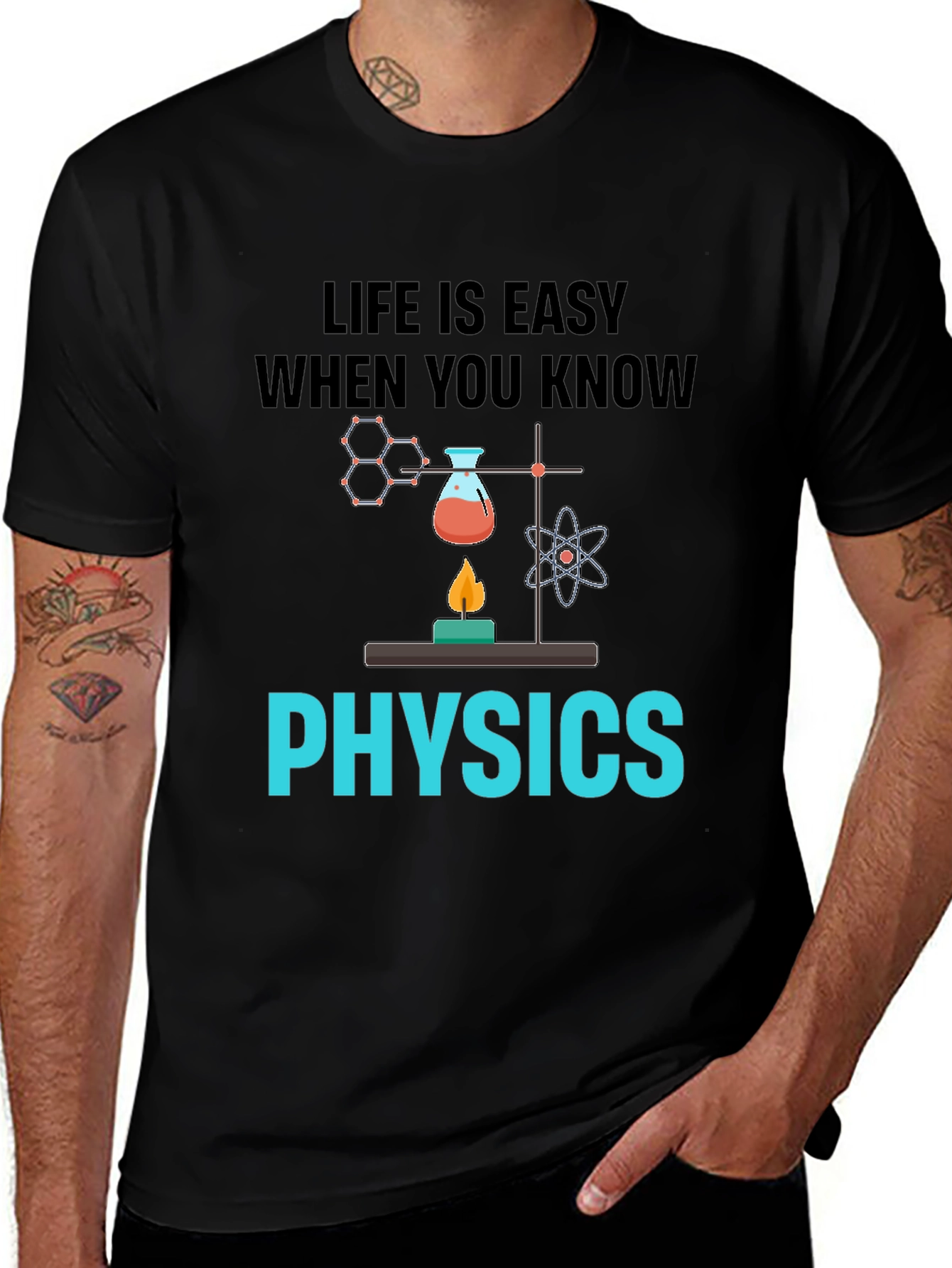 Life is Easy Physics T-Shirt