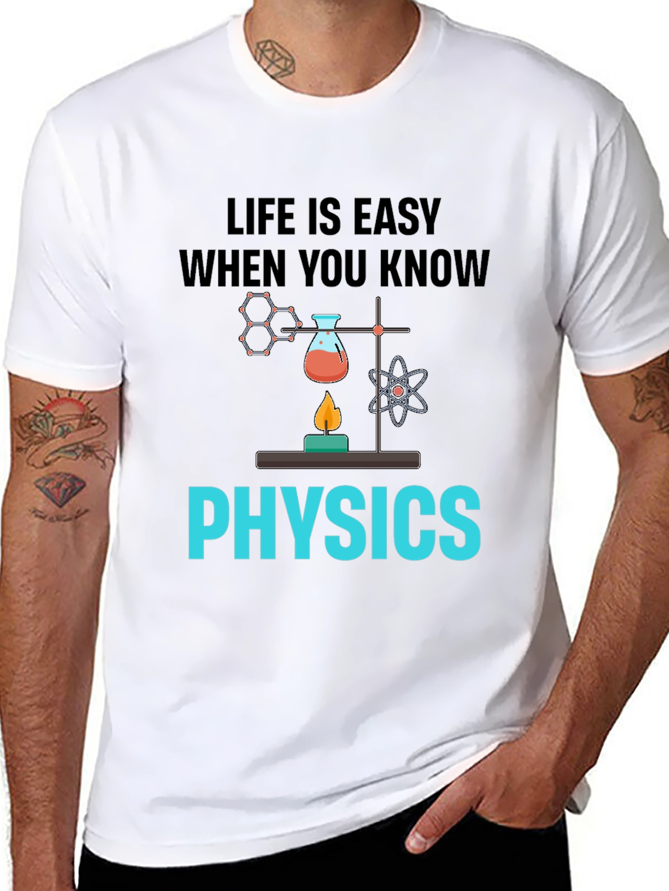 Life is Easy Physics T-Shirt