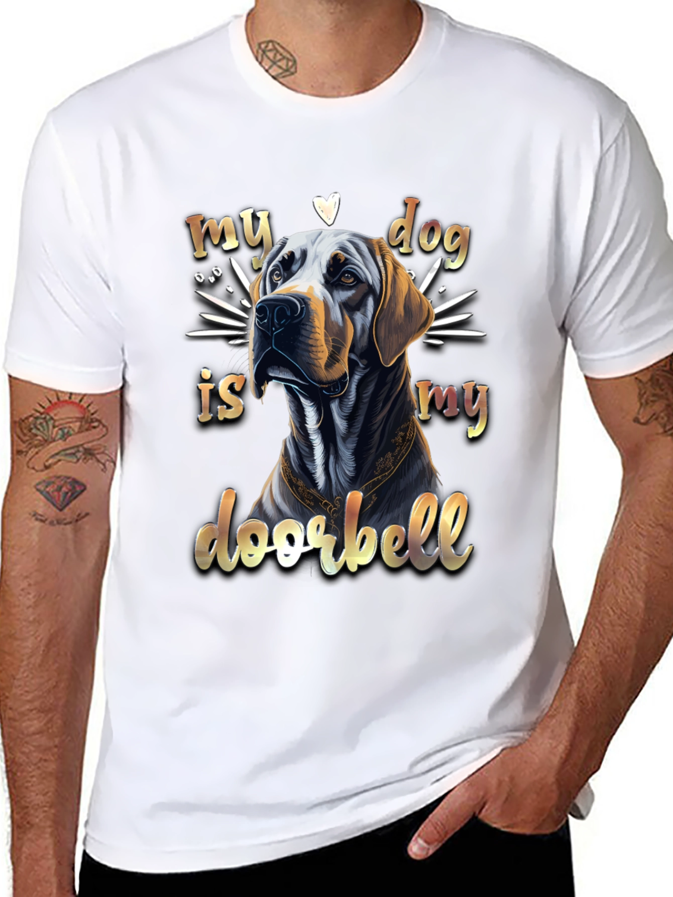 My Dog is My Doorbell Graphic Tee