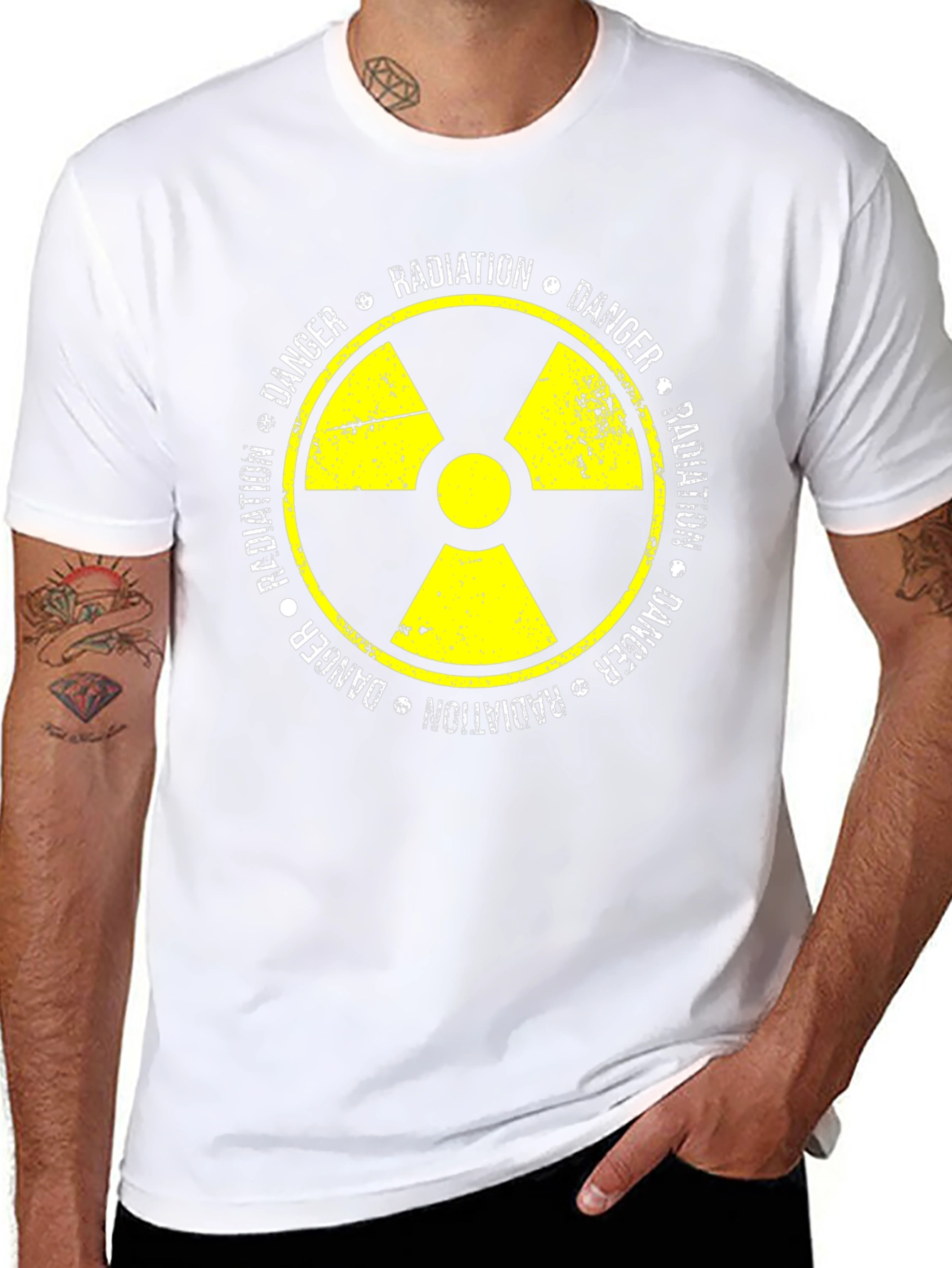 Radiation Danger Symbol Graphic Tee