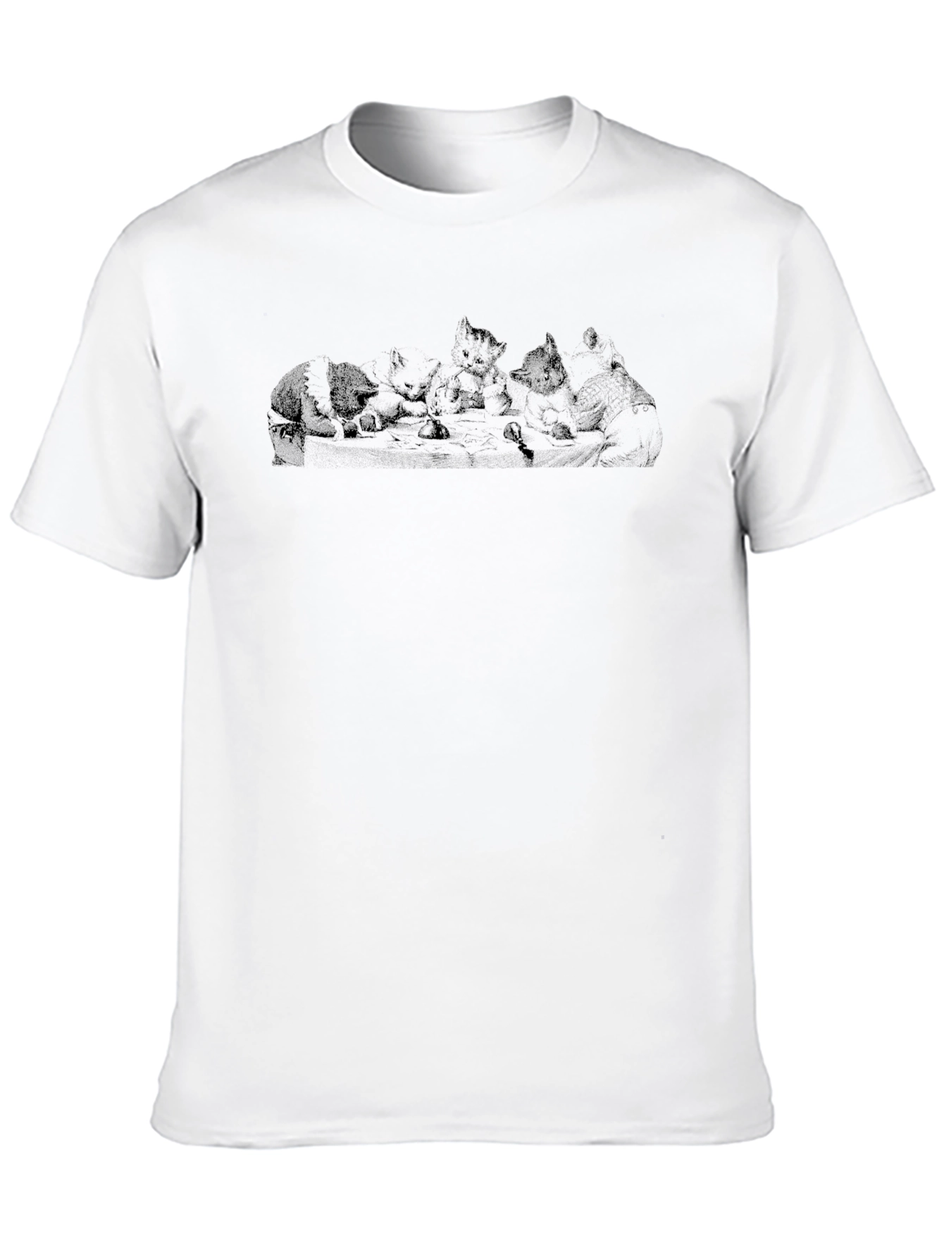 Cool Kitten Crewneck T-Shirt
