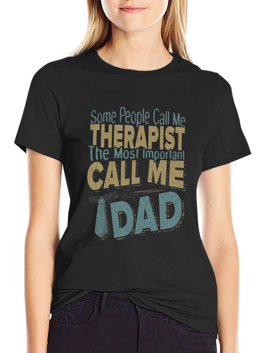 Therapist Dad Graphic T-Shirt