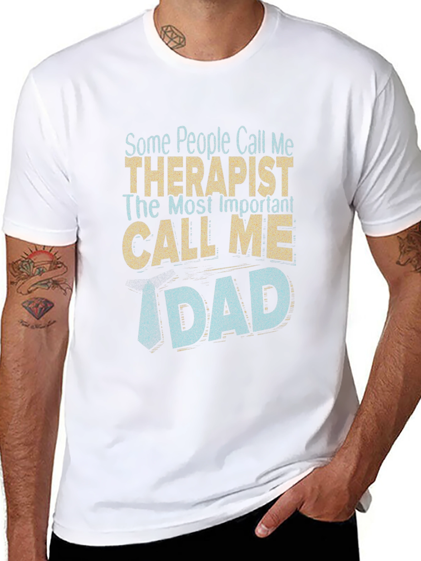 Therapist Dad Graphic T-Shirt