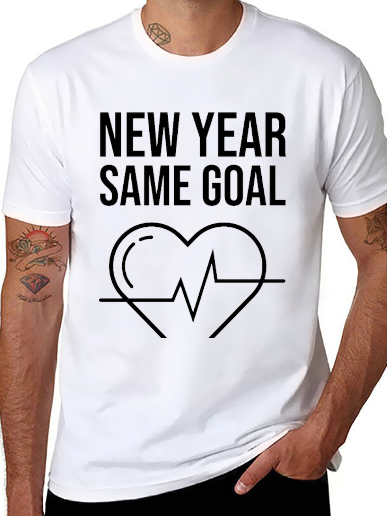 New Year Same Goal T-Shirt