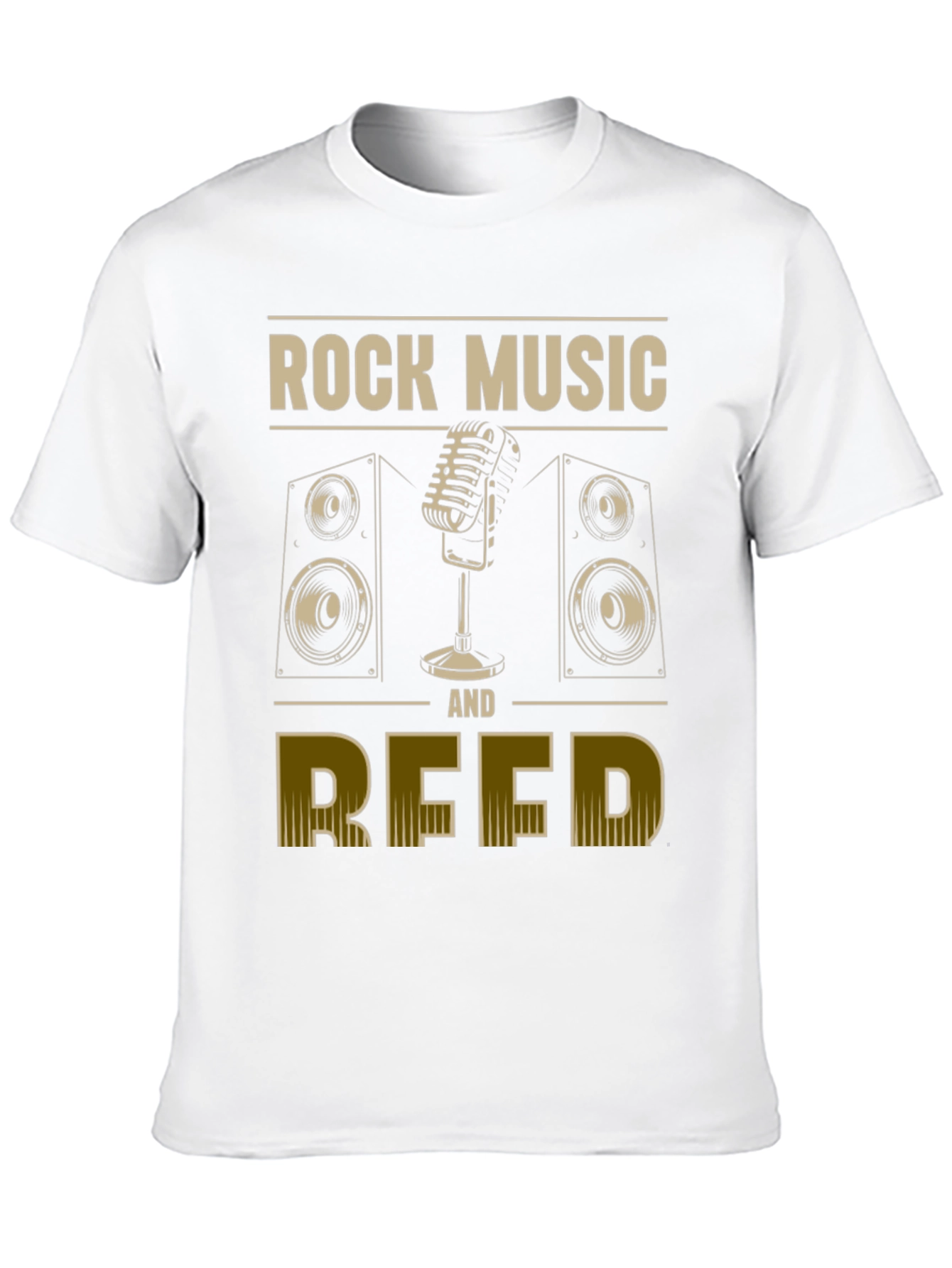 Rock Music and Reed Graphic T-Shirt