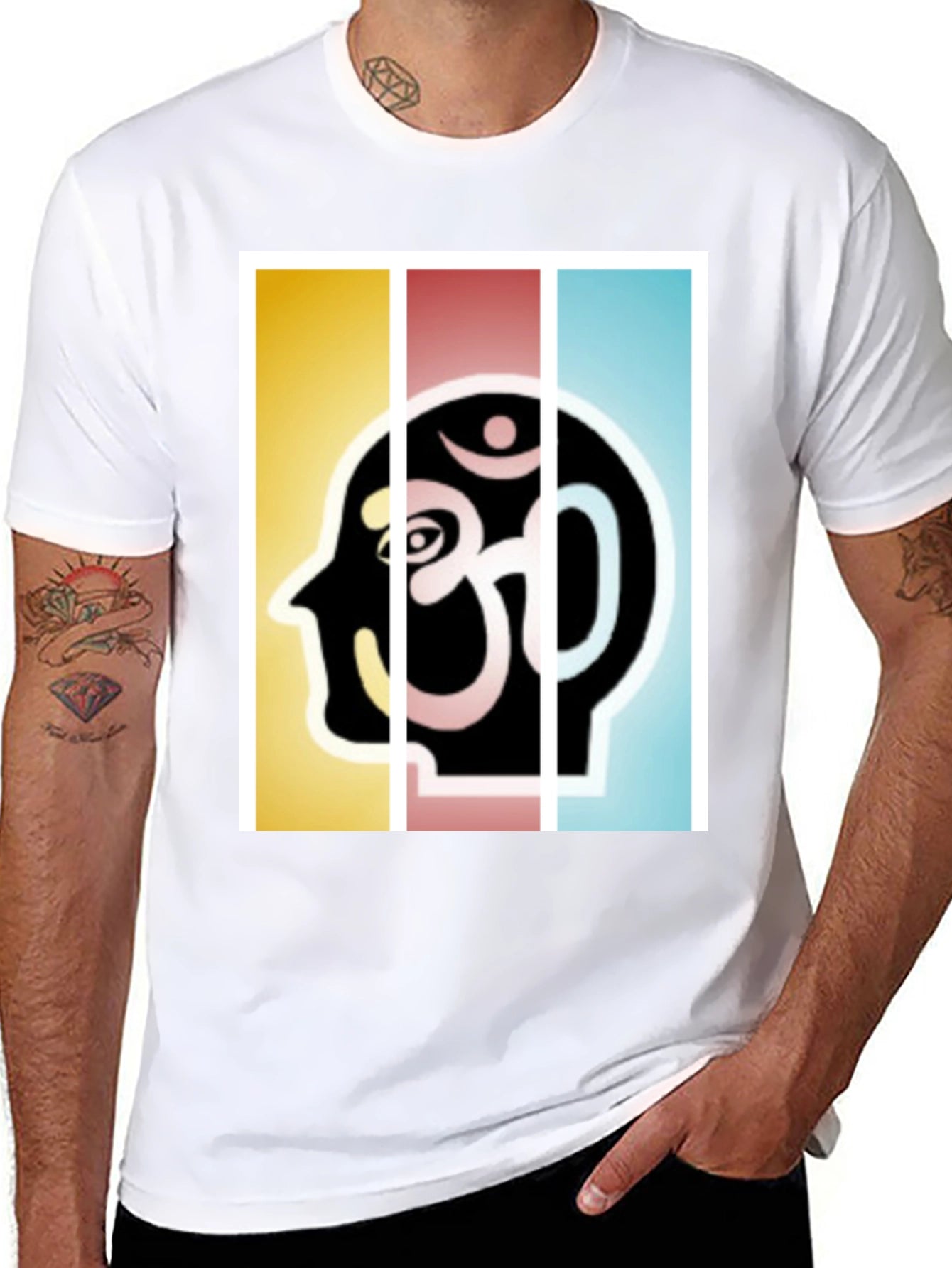Om Symbol Mind T-Shirt - Spiritual Graphic Tee