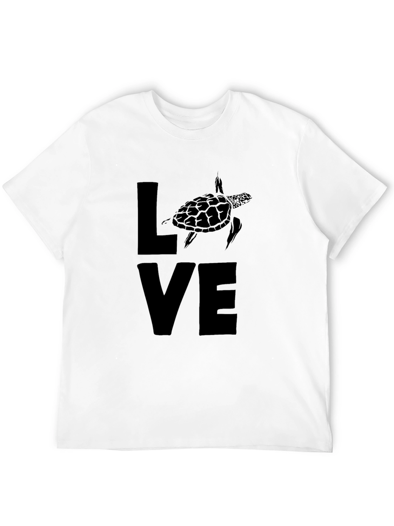 Love Turtle Graphic T-Shirt - Soft Cotton Tee