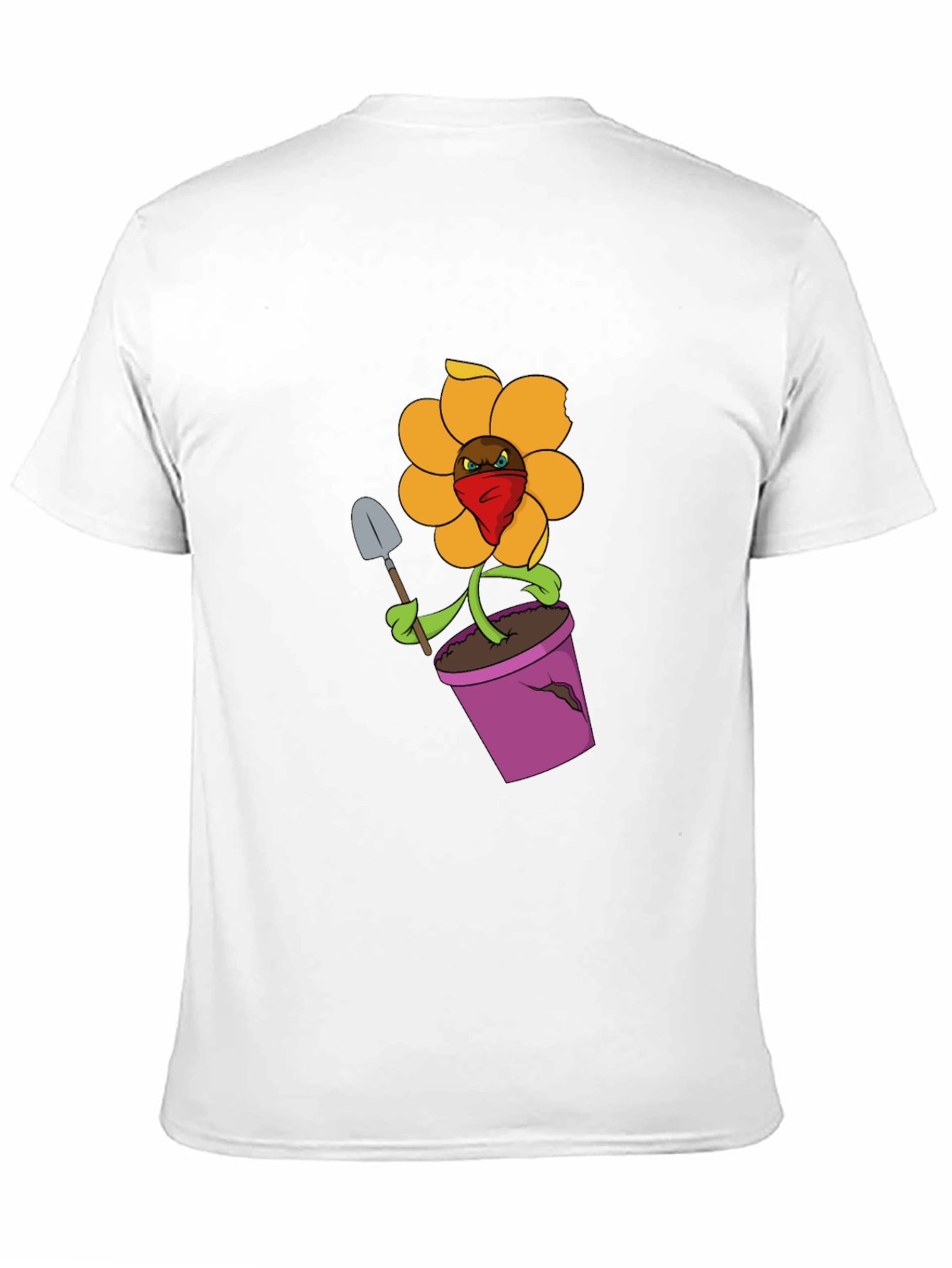 Rebellious Flower in Pot T-Shirt