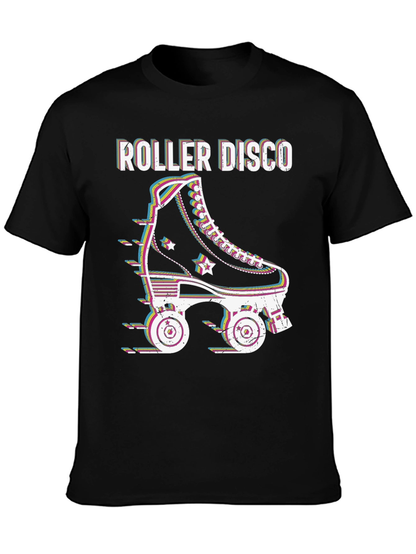 Roller Disco Retro Graphic T-Shirt