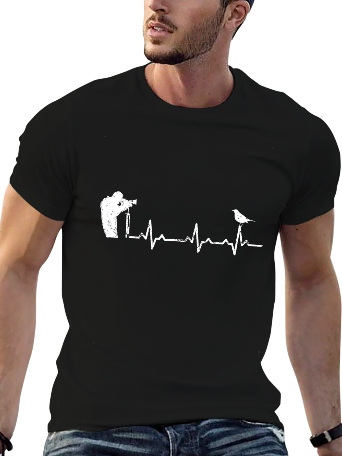 Photographer Heartbeat T-Shirt
