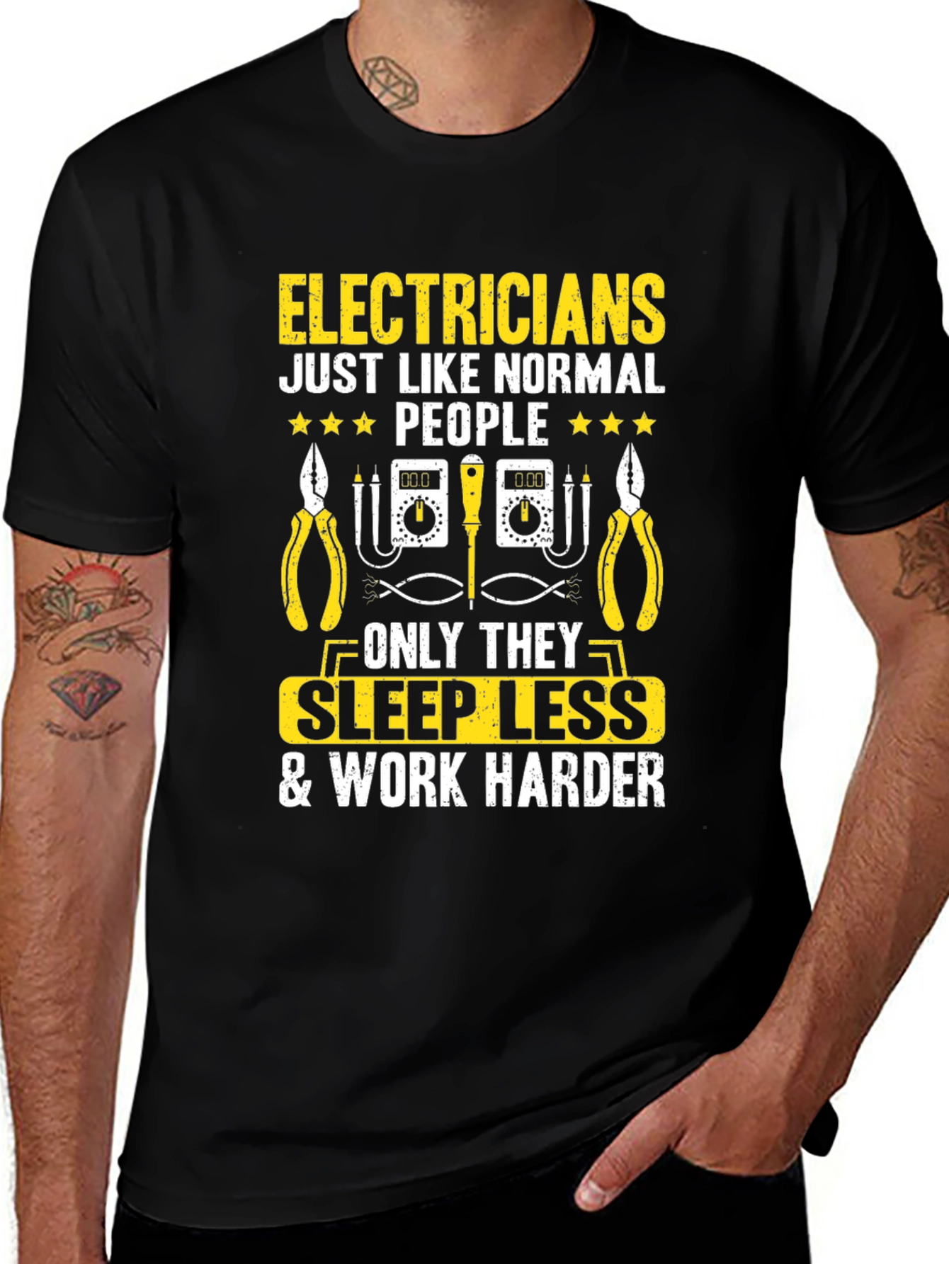Electrician Humor Graphic Tee