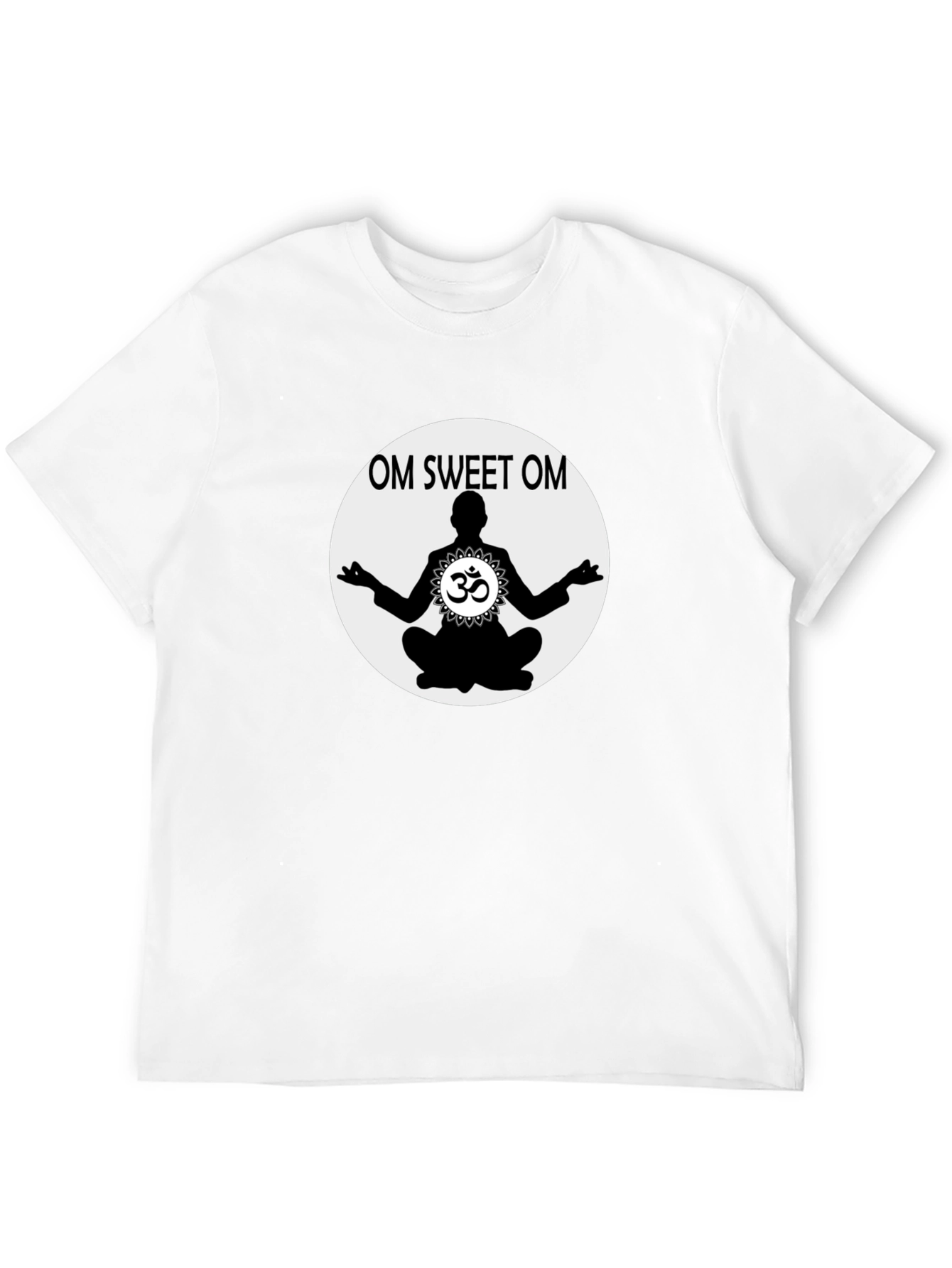 Om Sweet Om Graphic T-Shirt - Yoga Meditation Tee