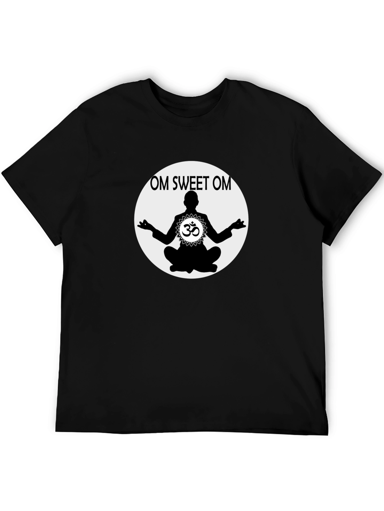 Om Sweet Om Graphic T-Shirt - Yoga Meditation Tee
