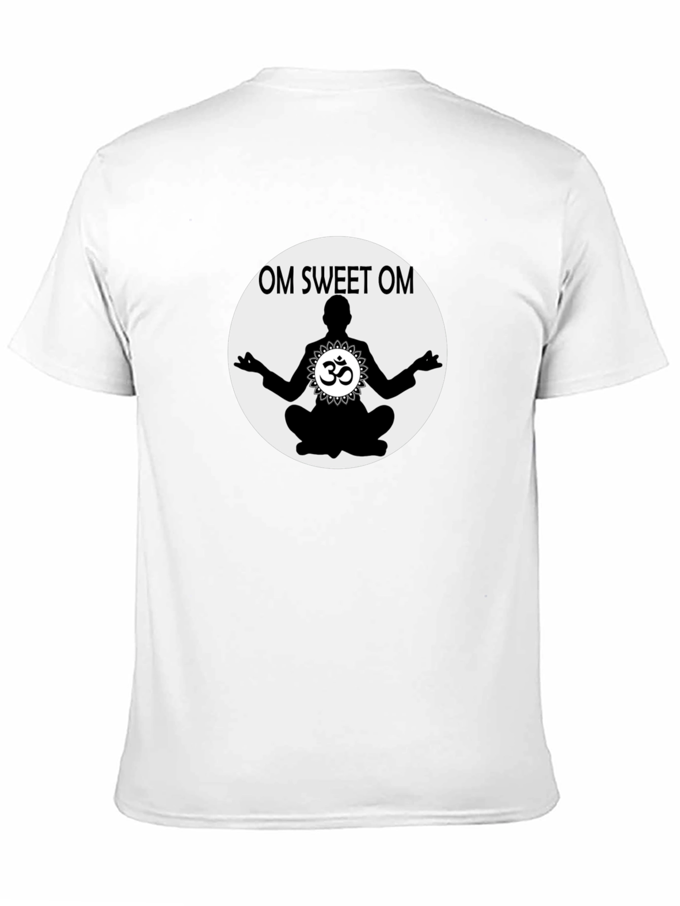 Om Sweet Om Graphic T-Shirt - Yoga Meditation Tee