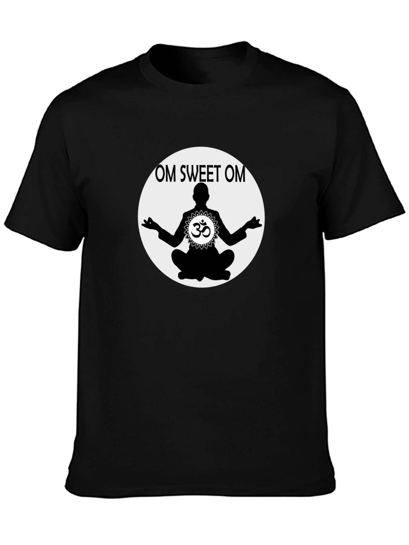 Om Sweet Om Graphic T-Shirt - Yoga Meditation Tee