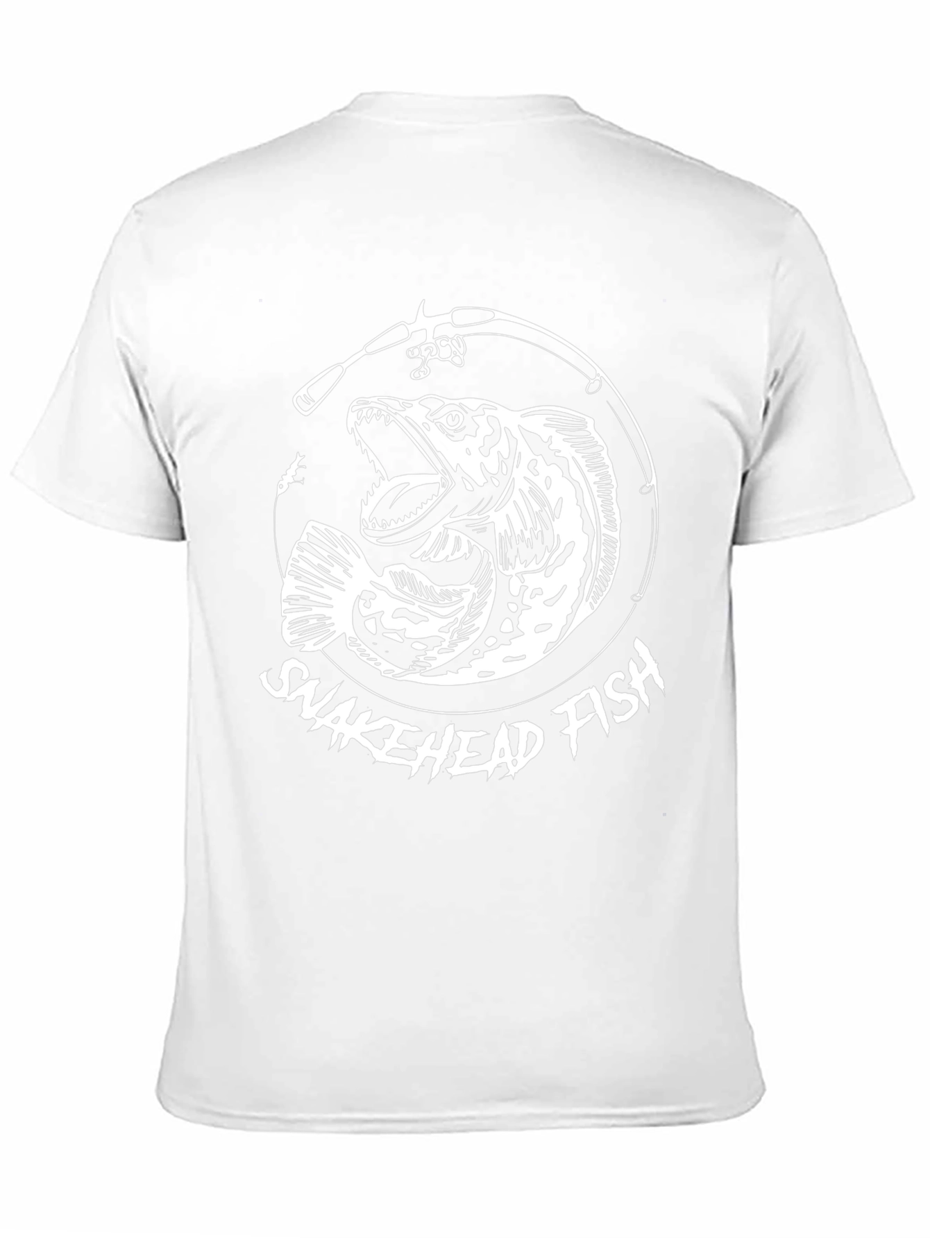 Snakehead Fish T-Shirt - Unique Angler Design