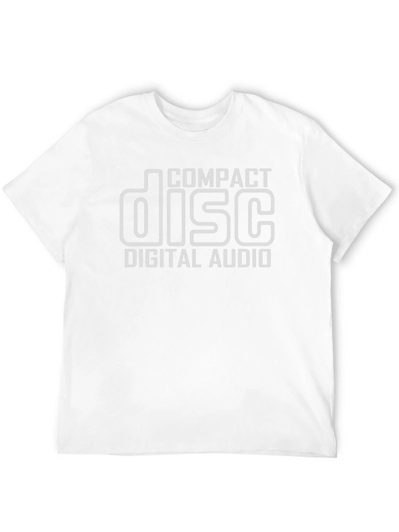 Compact Disc Digital Audio T-Shirt - Retro Music Tee