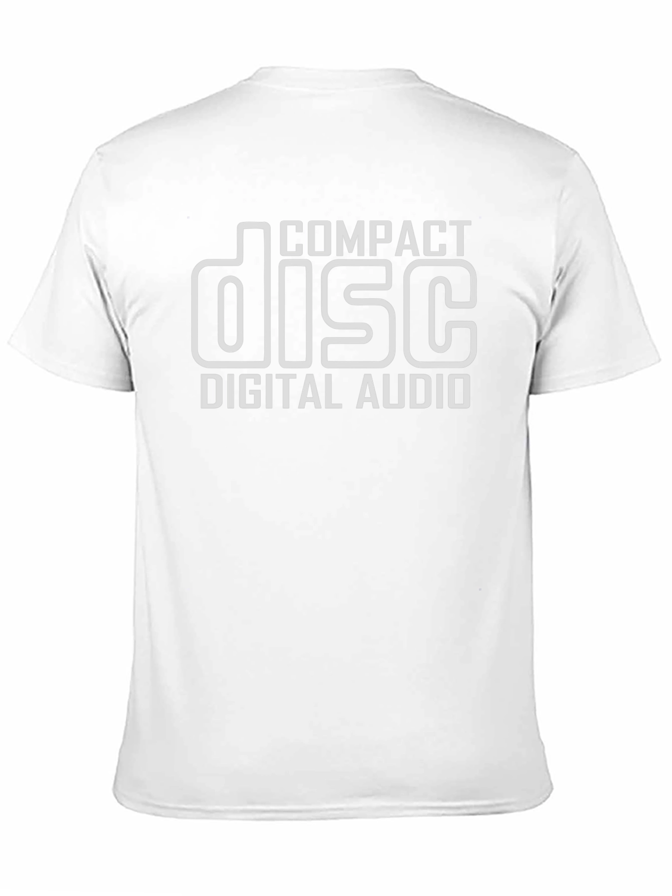 Compact Disc Digital Audio T-Shirt - Retro Music Tee