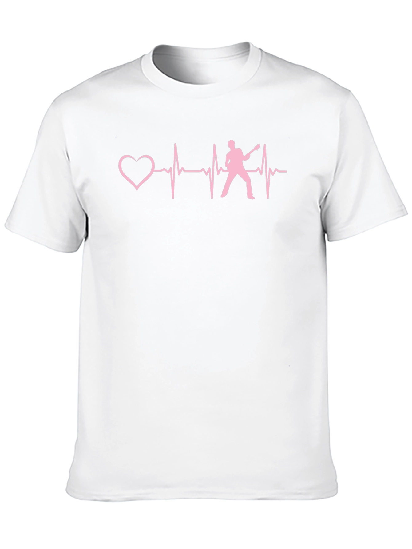 Heartbeat Guitarist Graphic T-Shirt