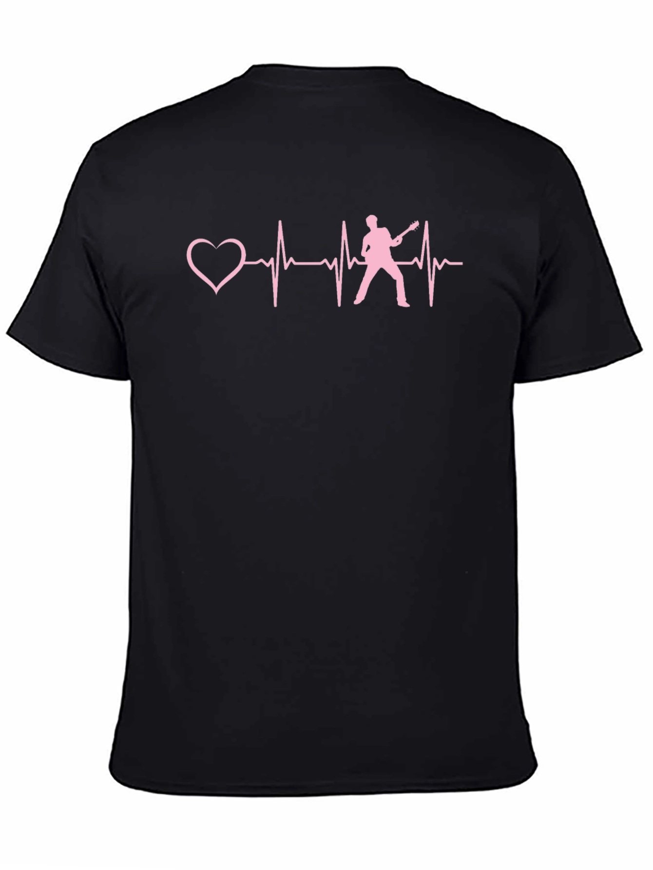 Heartbeat Guitarist Graphic T-Shirt