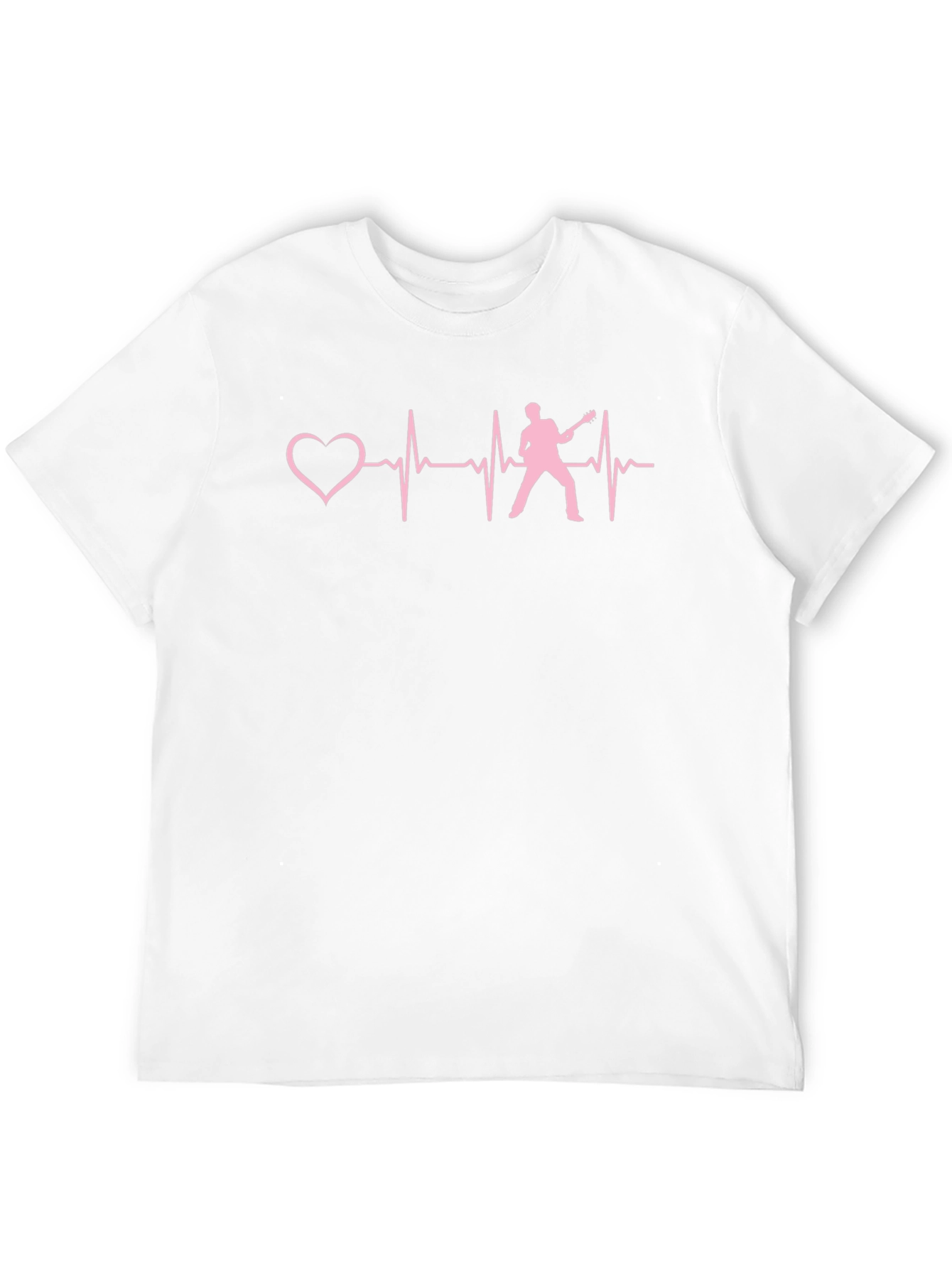 Heartbeat Guitarist Graphic T-Shirt