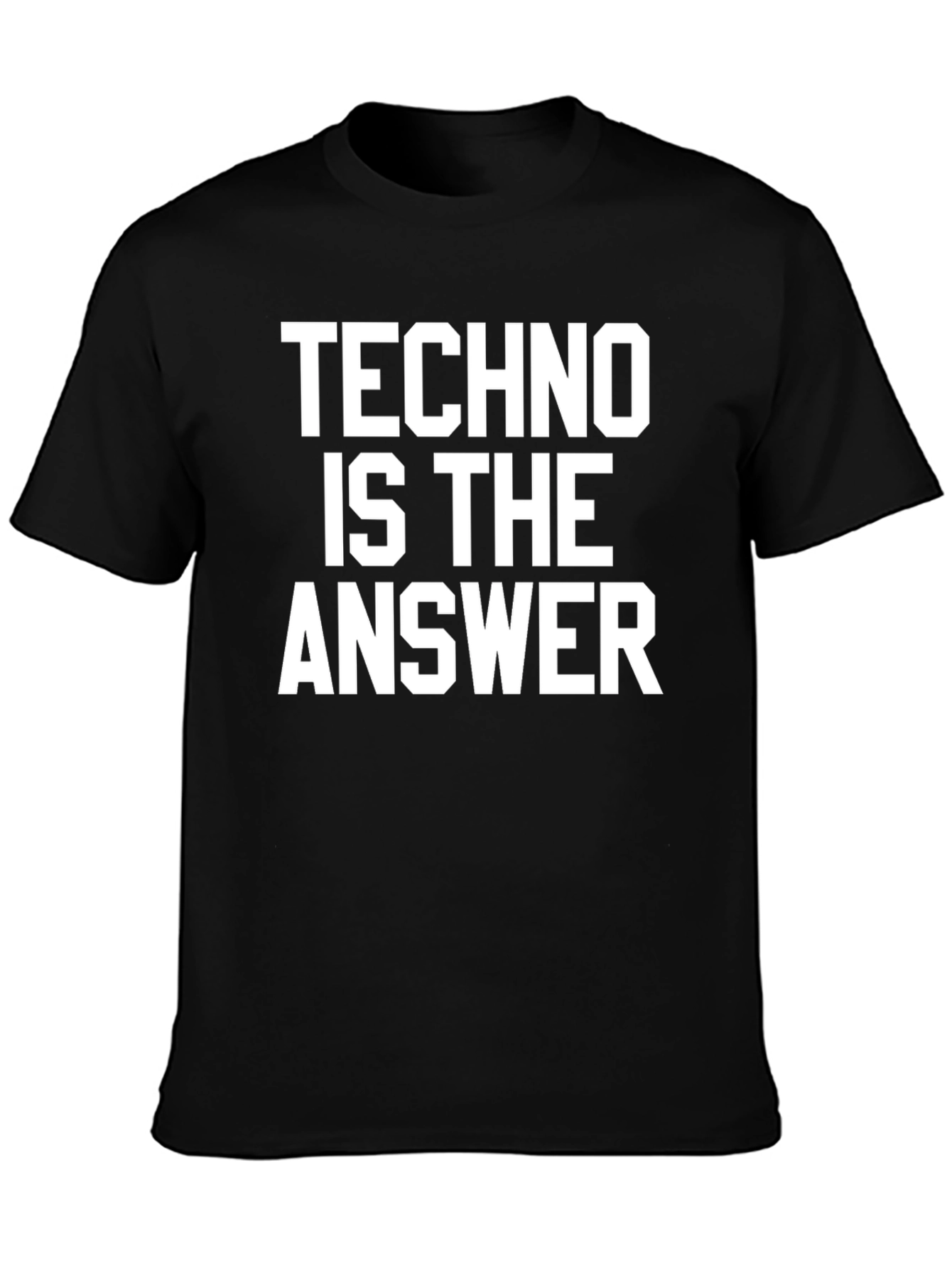 Techno is the Answer Graphic Tee