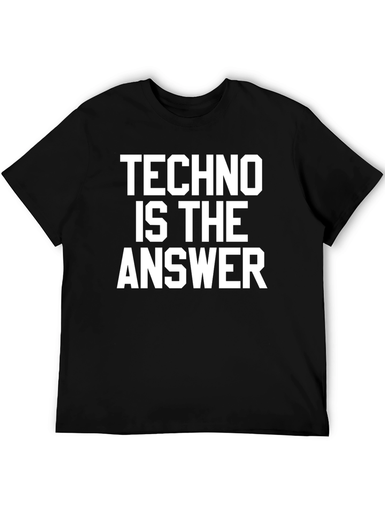 Techno is the Answer Graphic Tee