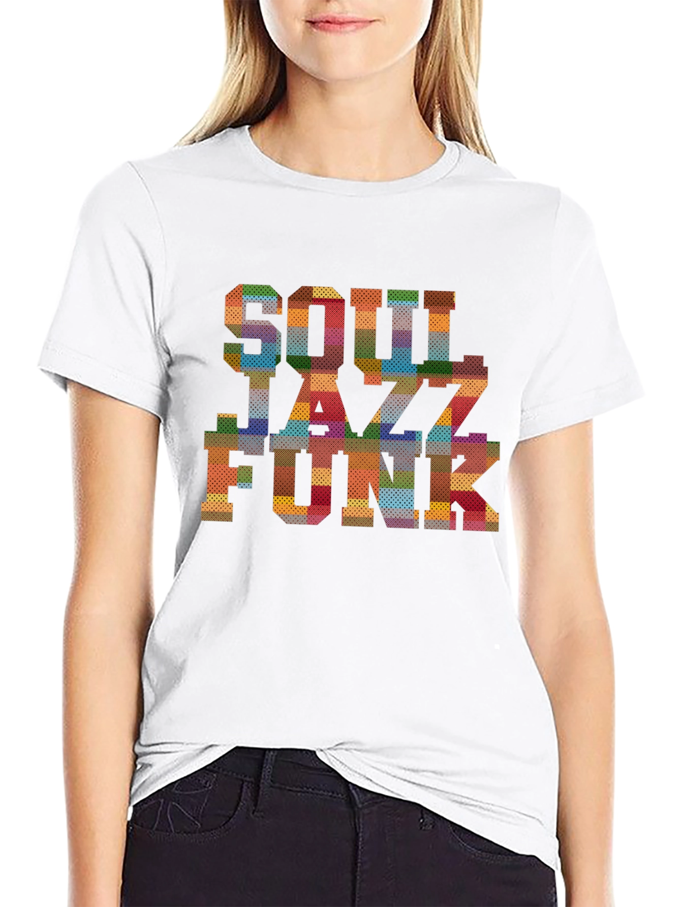 Soul Jazz Funk Graphic Print T-Shirt