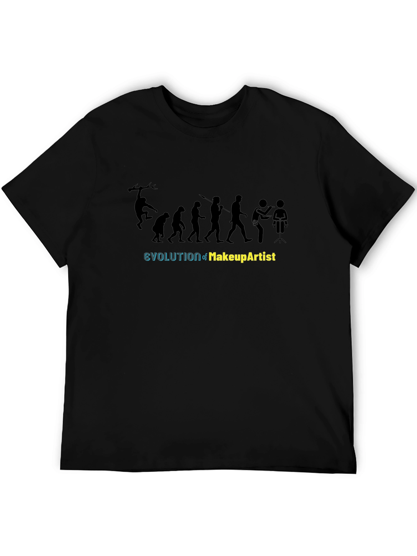 Makeup Artist Evolution T-Shirt - Funny Cosmetology Tee
